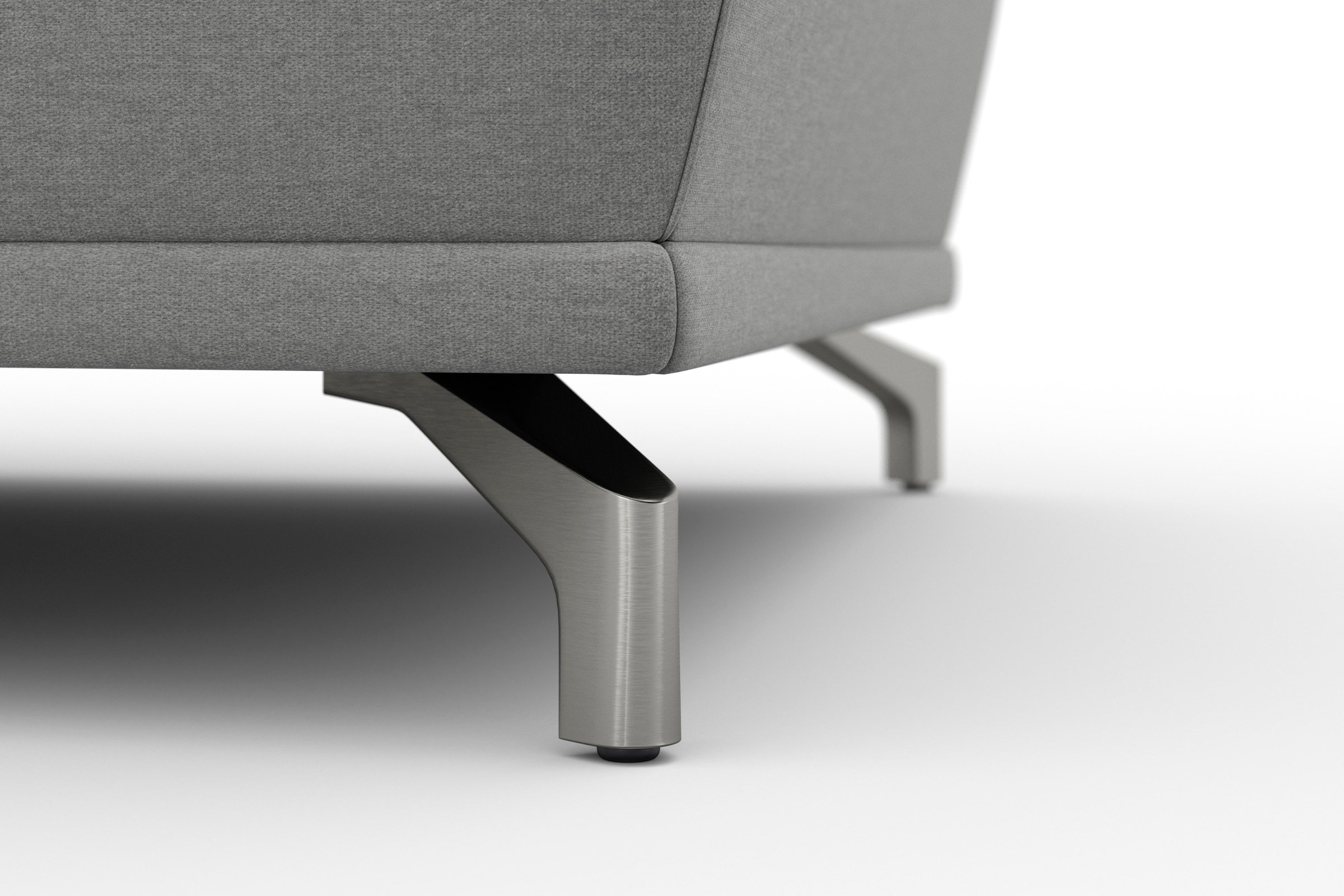 sit&more Ecksofa »Cabrio L-Form, B: 274 cm, mit Sitztiefen-, Arm- & Kopfteilverstellung« 3 Nierenkissen, Federkern, optional Bettfunktion und Stauraum