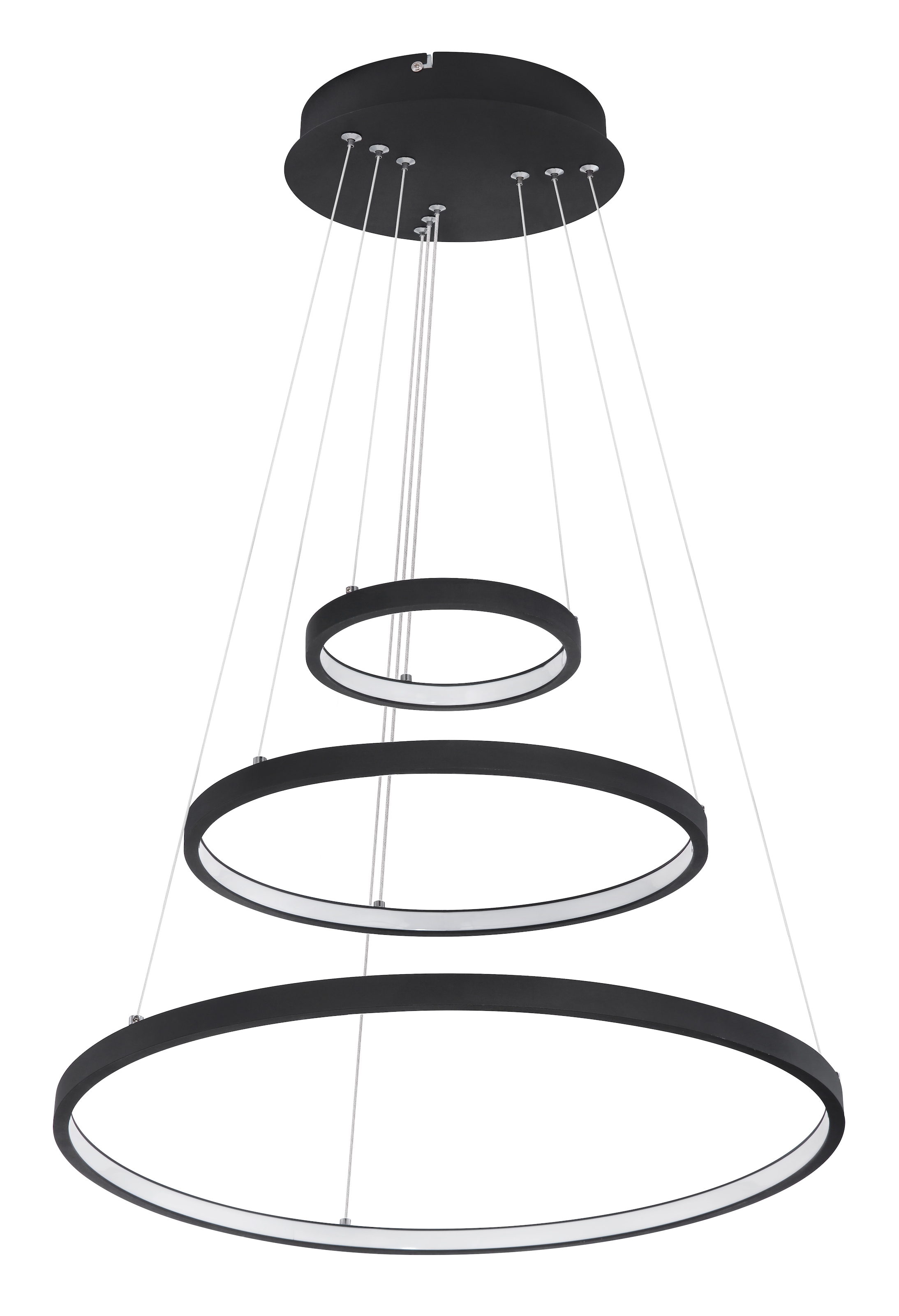 GLOBO LIGHTING LED Pendelleuchte »RALPH«, Leuchtmittel LED-Modul | LED fest integriert, Hängelampe/Hängeleuchte/Wohnzimmer/Esstisch/elegant
