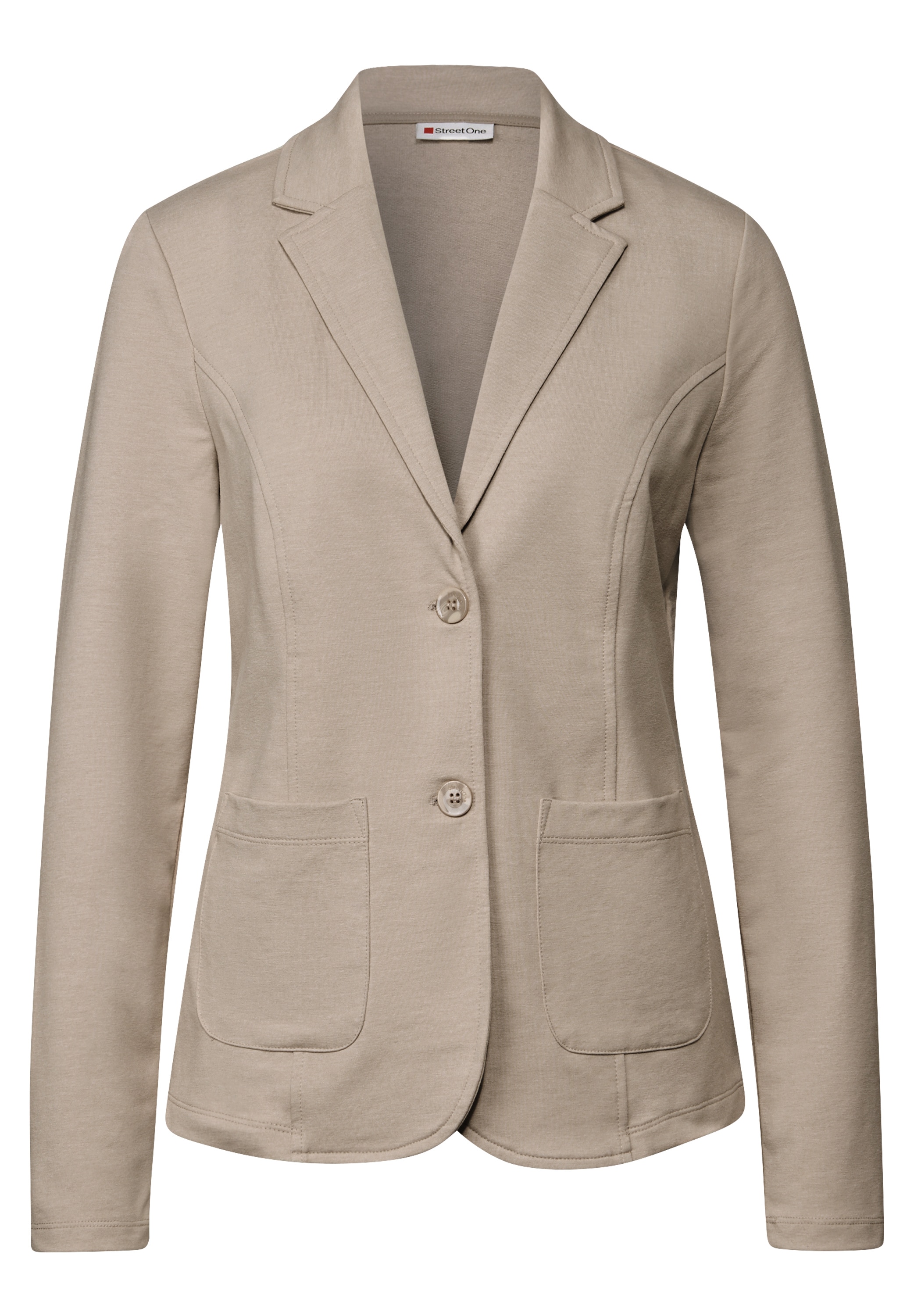 STREET ONE Kurzblazer, aus Baumwolle mit Stretchanteil