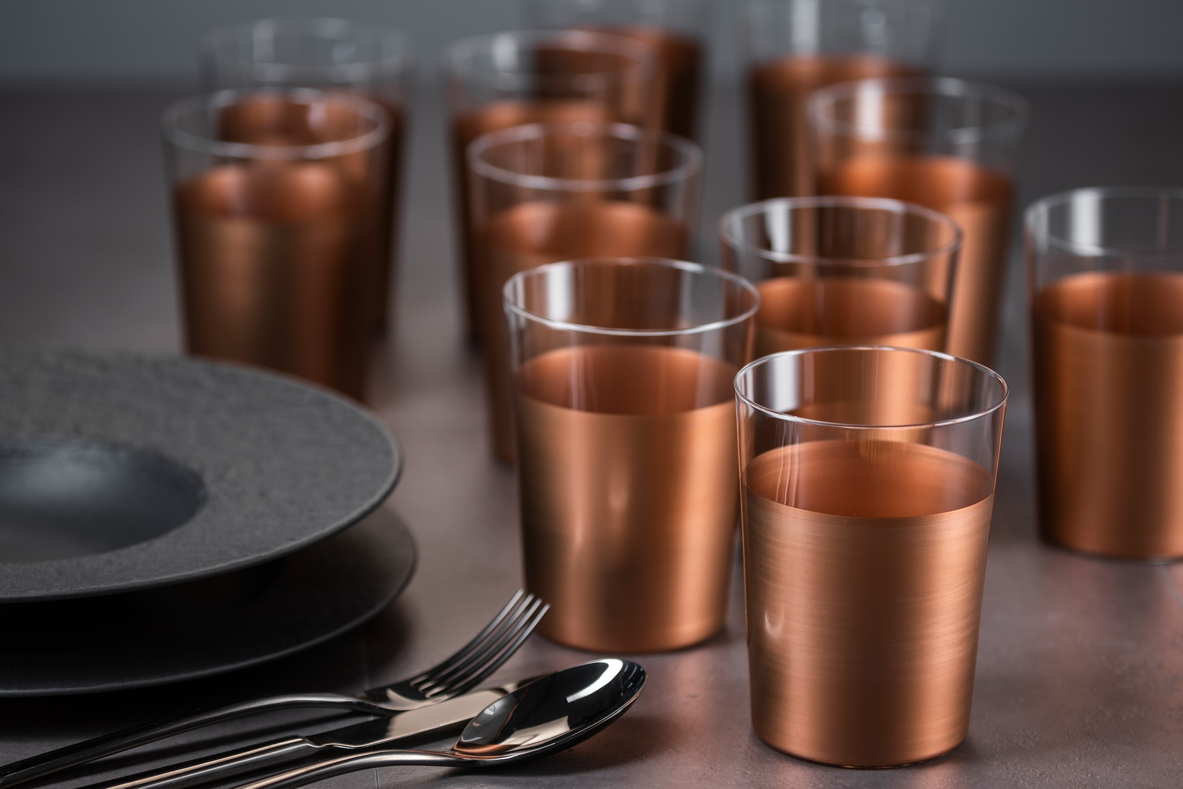 Eisch Germany Cocktailglas »Secco Flavoured Moscow Mule«, (Set, 2 tlg.), bleifrei, 550 ml, 2-teilig