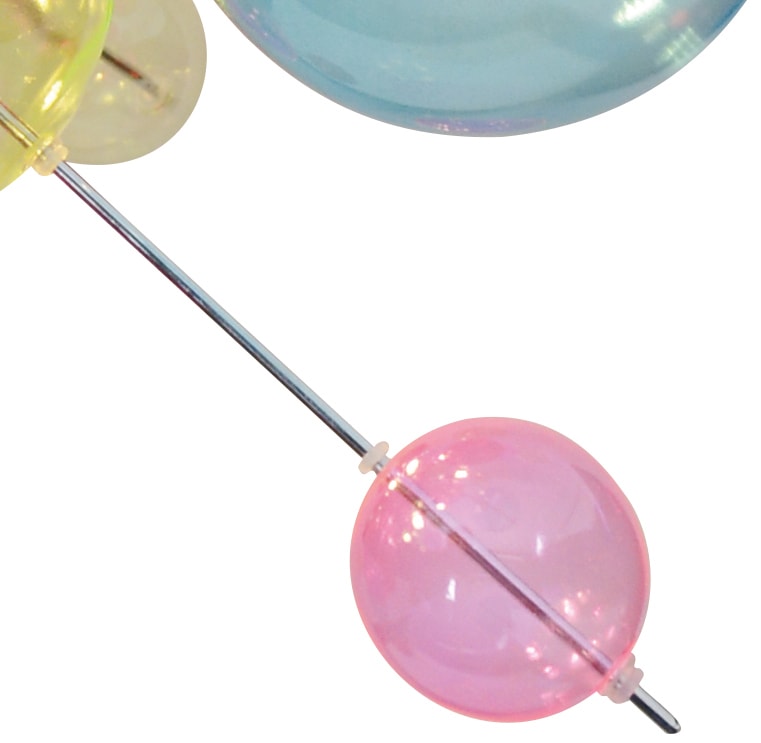 BAUR Glaskugeln mit farbigen | näve,Pendelleuchte»Glasball«,