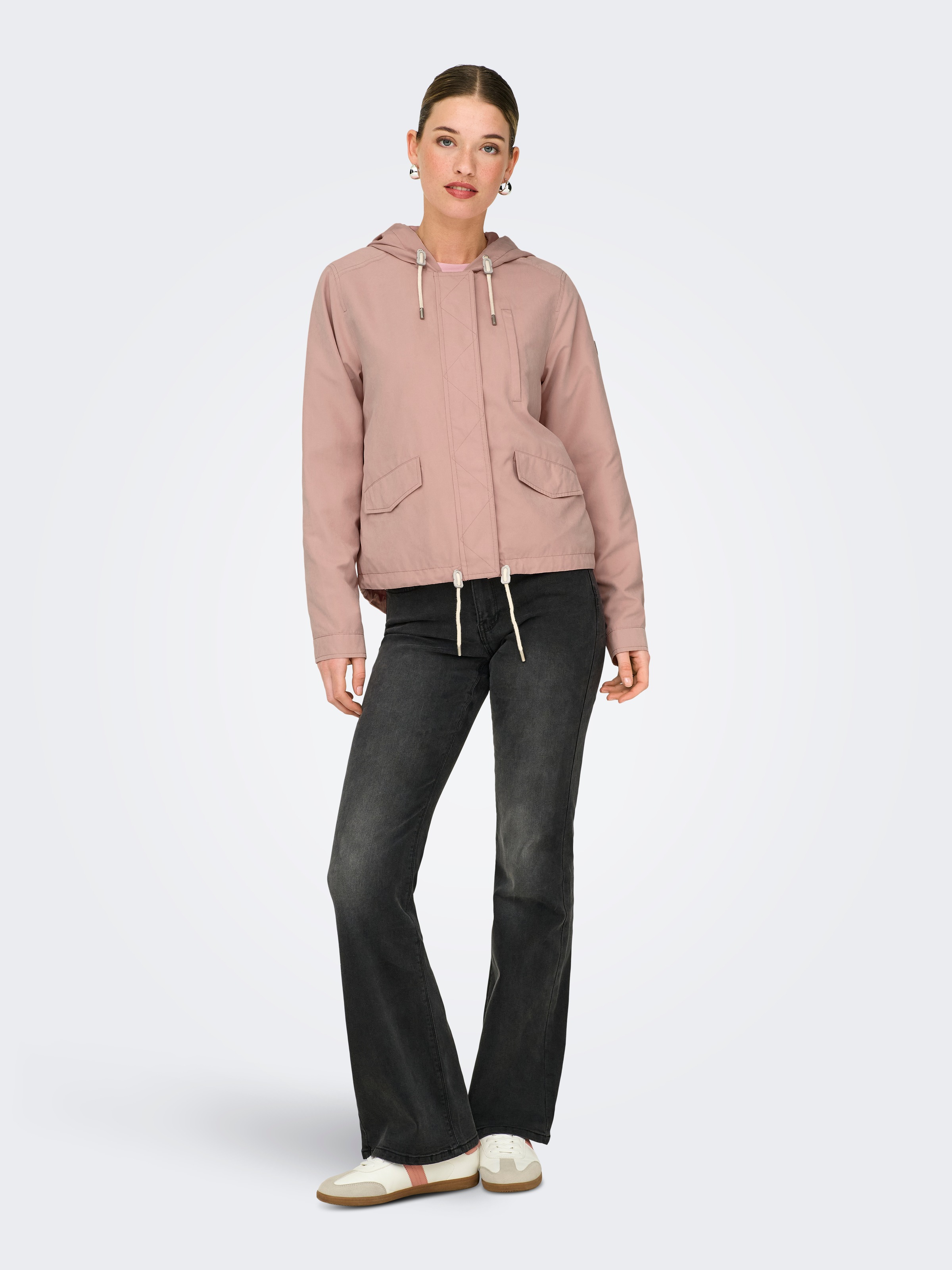 ONLY Parka »ONLSKYLAR HOOD SPRING JACKET CC OTW« mit Kapuze mit