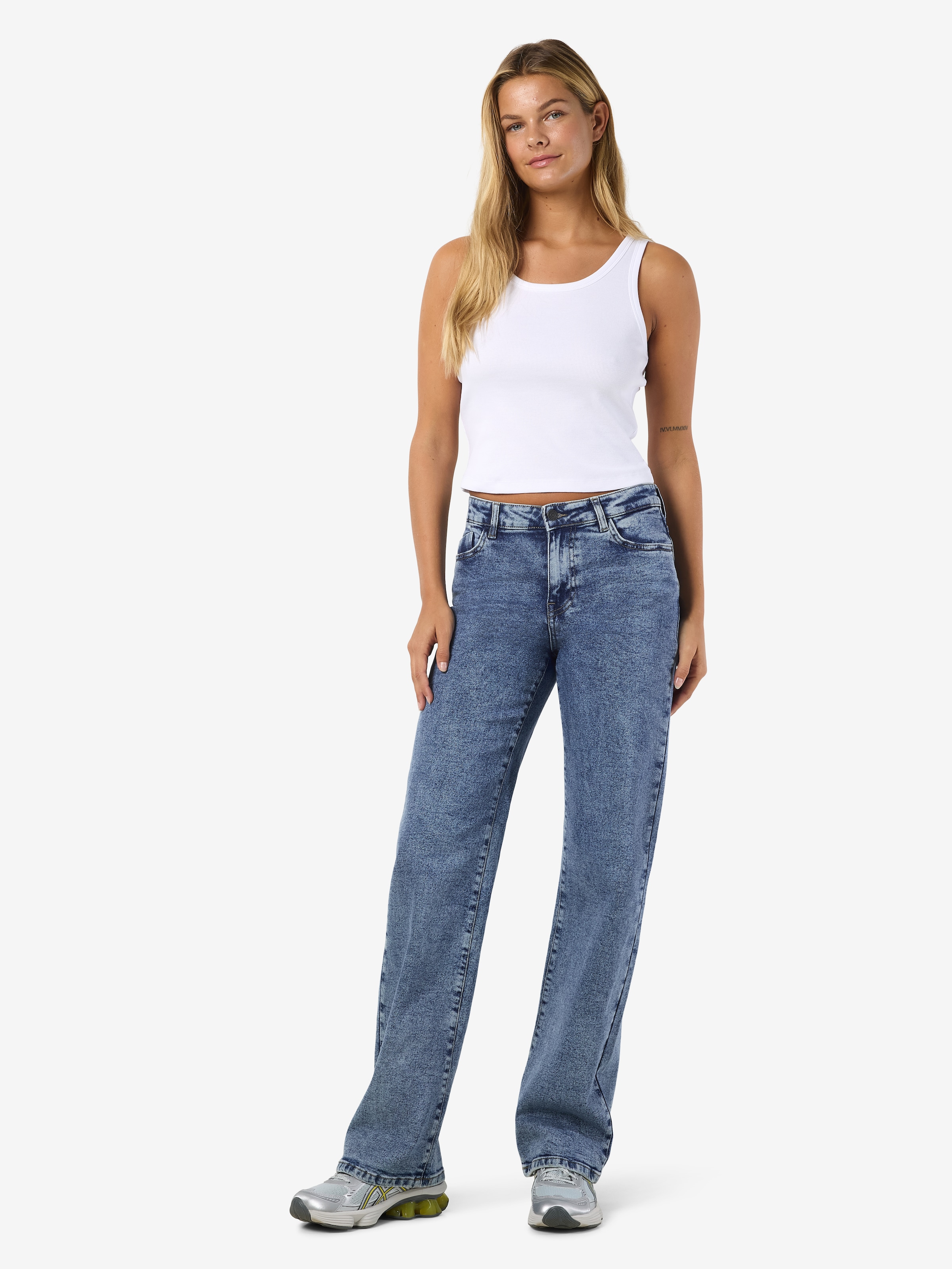 Noisy may Weite Jeans »NMYOLANDA NW WIDE JEANS AZ358MB FWD NOOS«