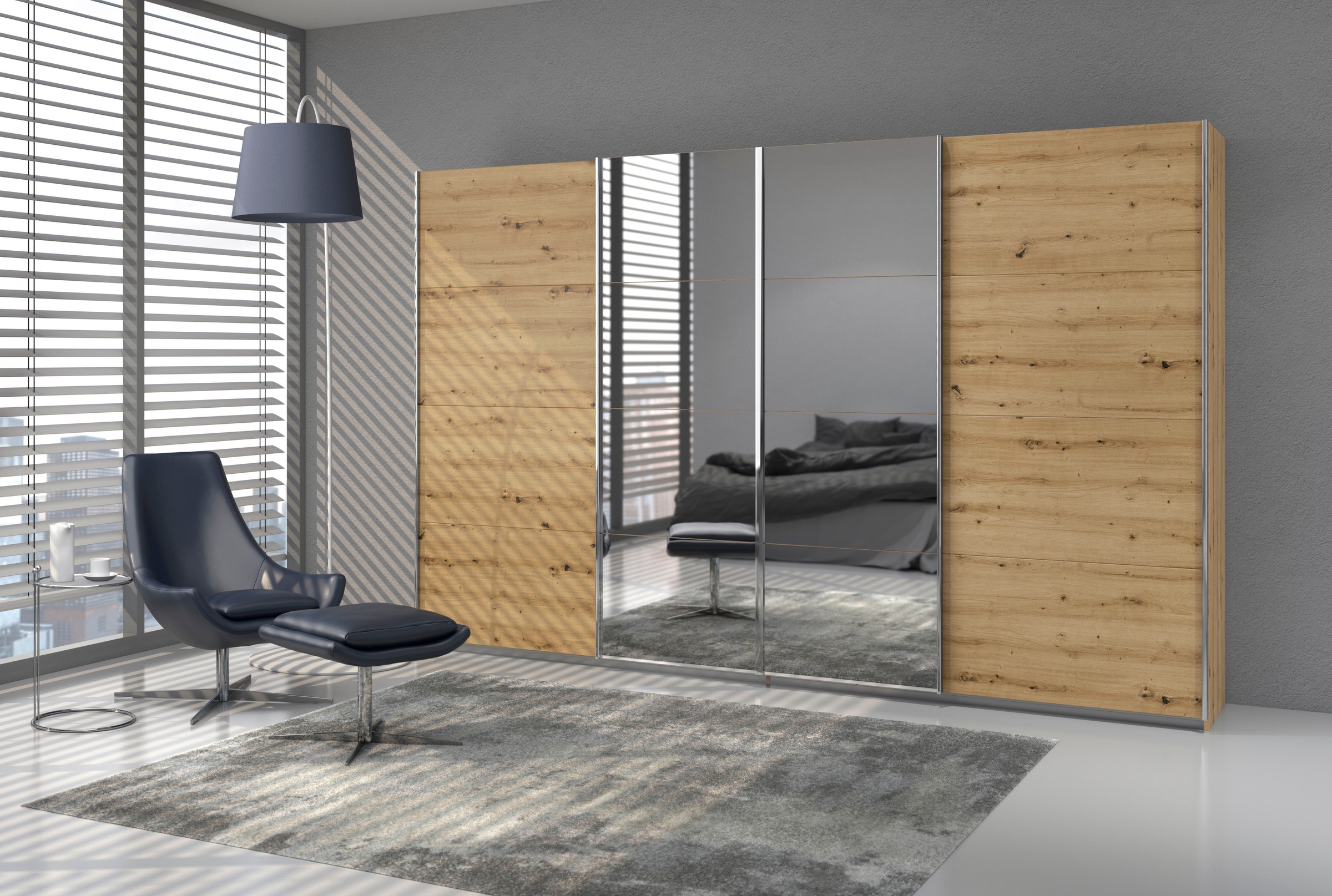 rauch Schwebetürenschrank "Kleiderschrank Schrank Garderobe Wäscheschrank A günstig online kaufen