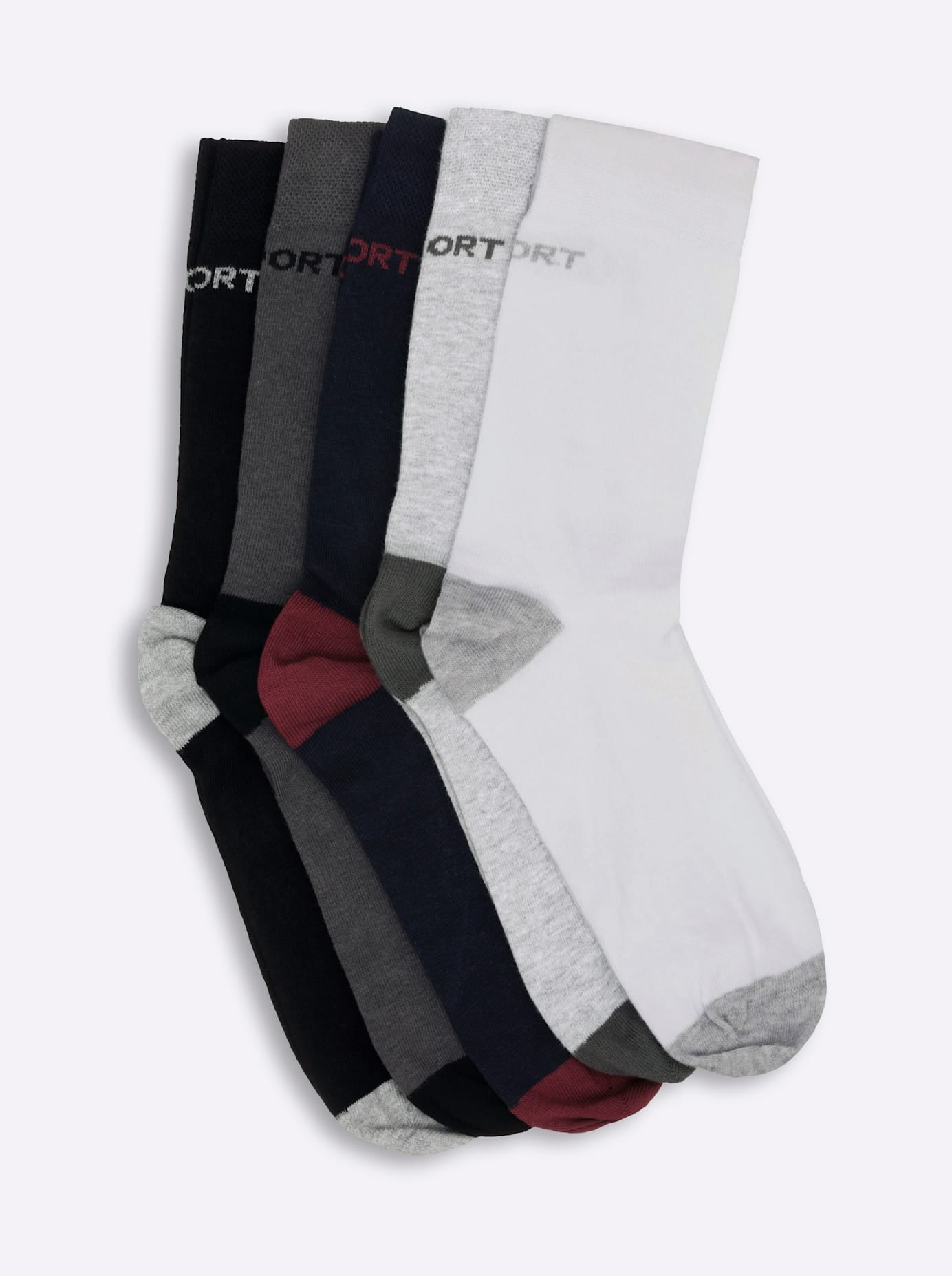 wäschepur Socken 5 Paar tlg.