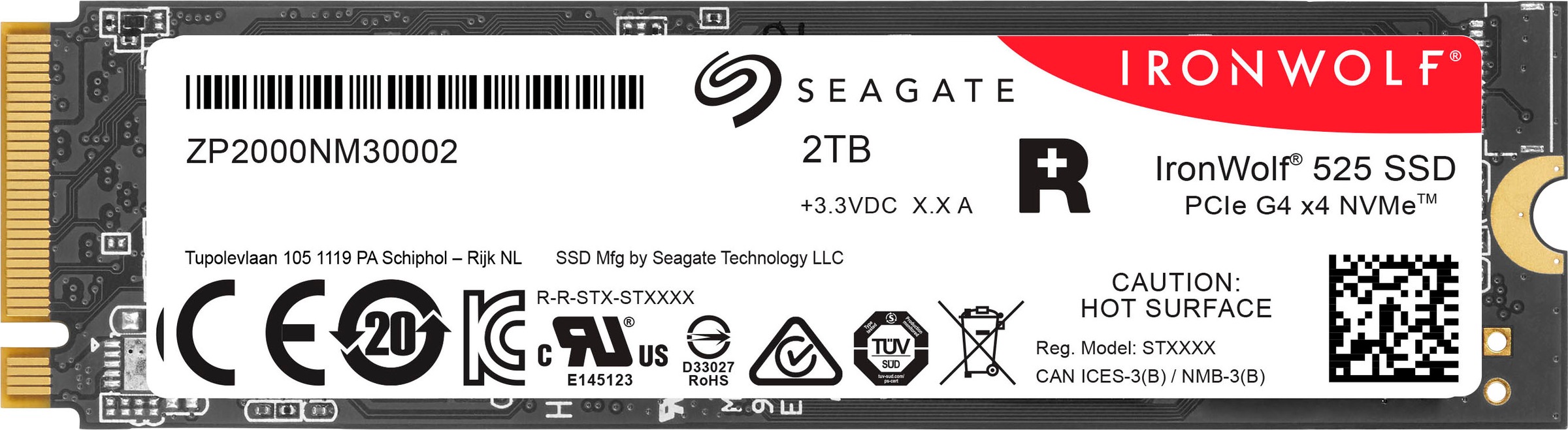 Seagate interne SSD »IronWolf®525«