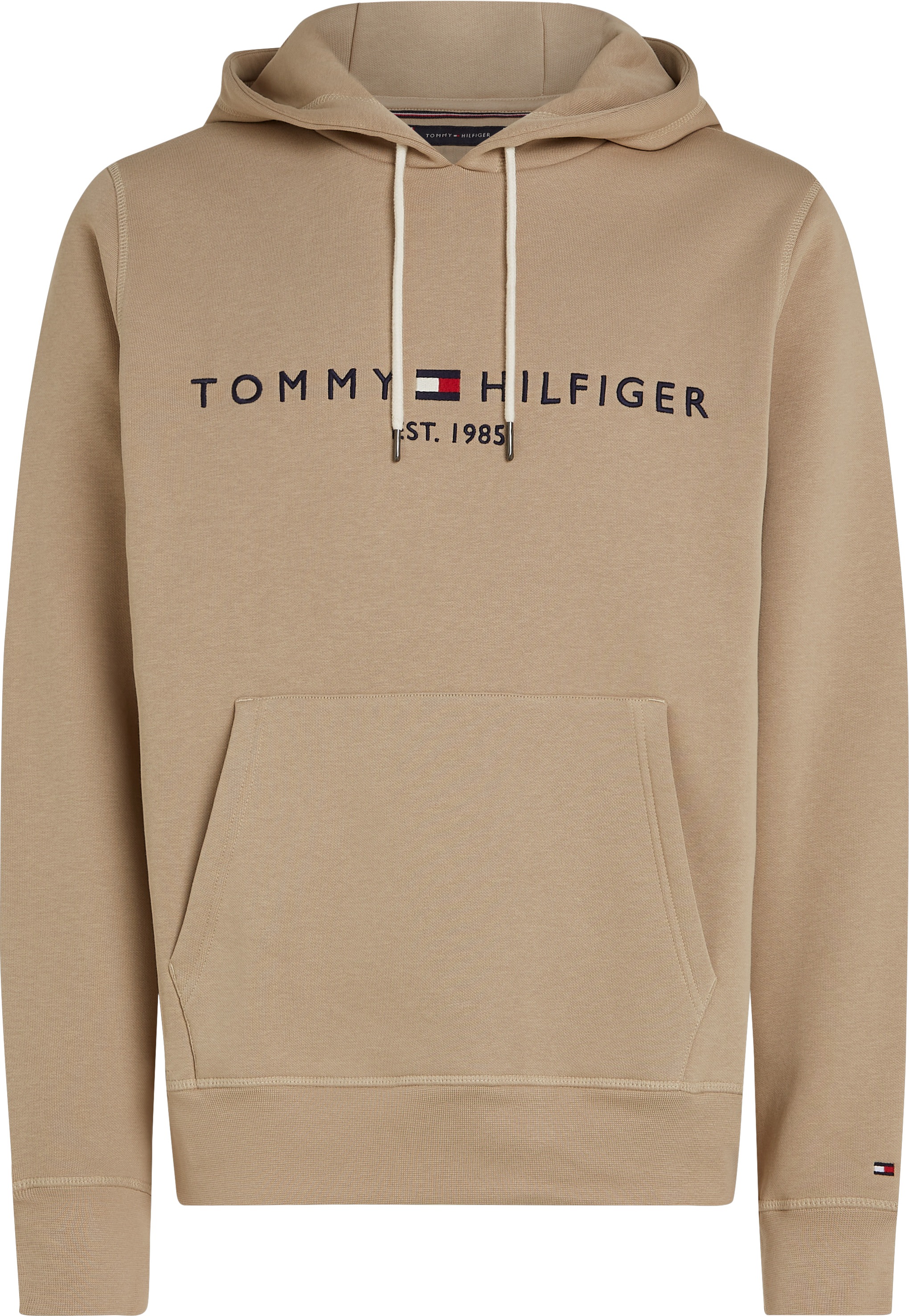 Tommy Hilfiger Kapuzensweatshirt »TOMMY LOGO HOODY«, mit Kapuze und Kängurutasche