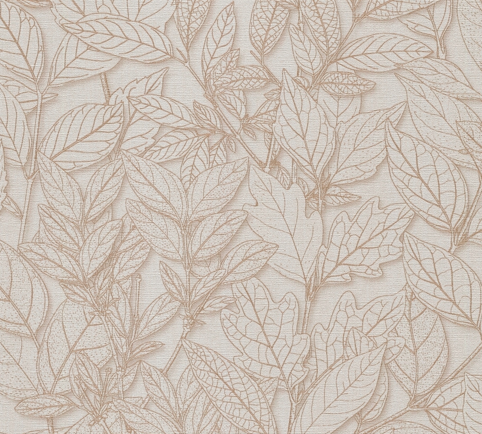 A.S. Création Vliestapete »Trend Spectrum Leaves – Elegantes Blätterdesign Vliestapete« botanisch | floral | leicht glänzend leicht strukturiert Großzügiges Blätterdesign mit matten und leicht glänzenden Details