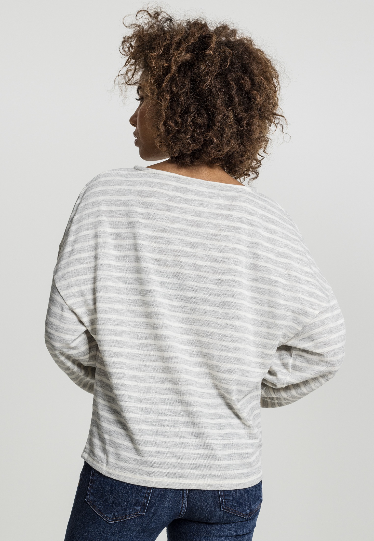 URBAN CLASSICS Sweater tlg.) Stripe bestellen Oversize | »Damen (1 BAUR Pullover«, Ladies