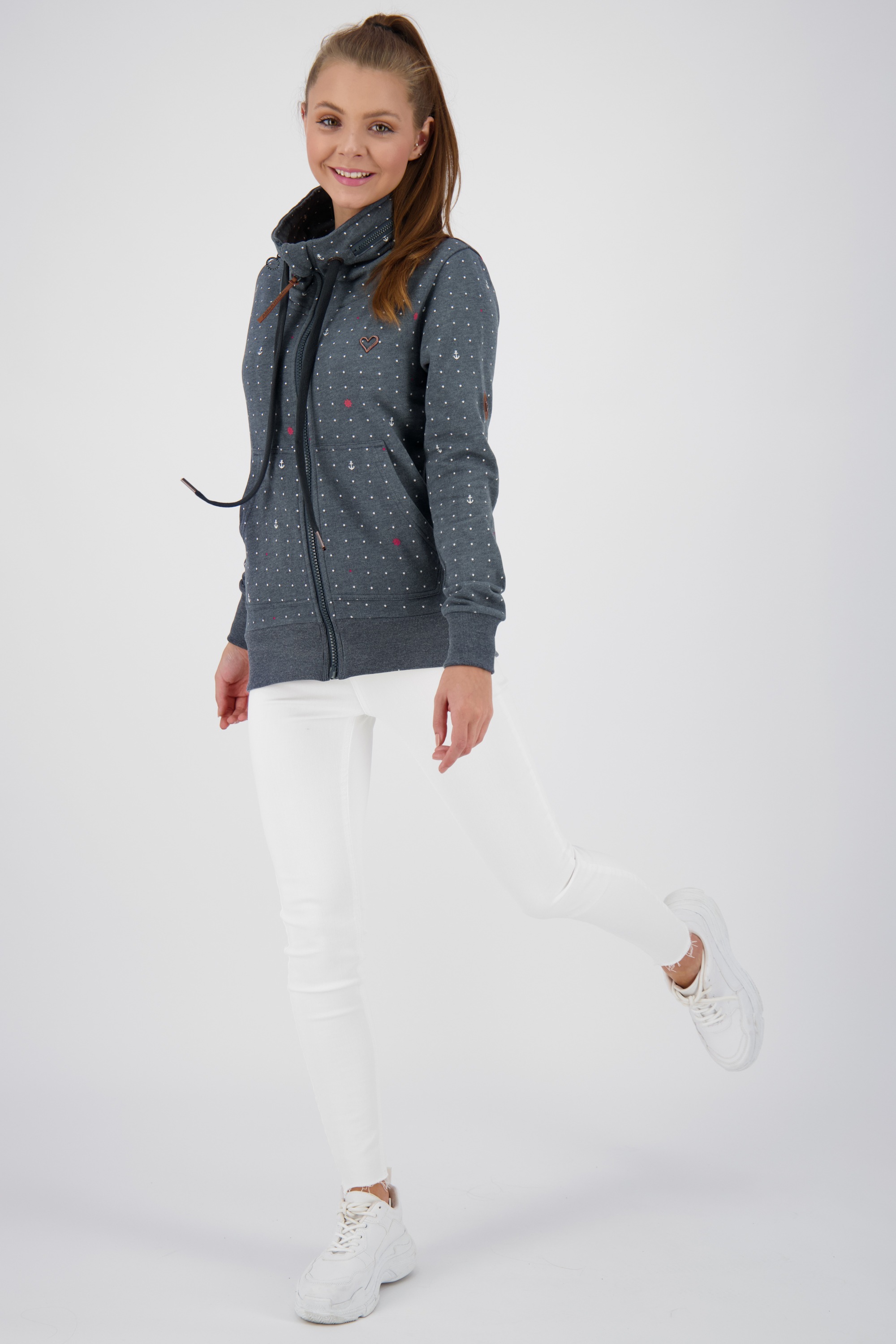 Alife & Kickin Kapuzensweatjacke »Damen VivianAK B«