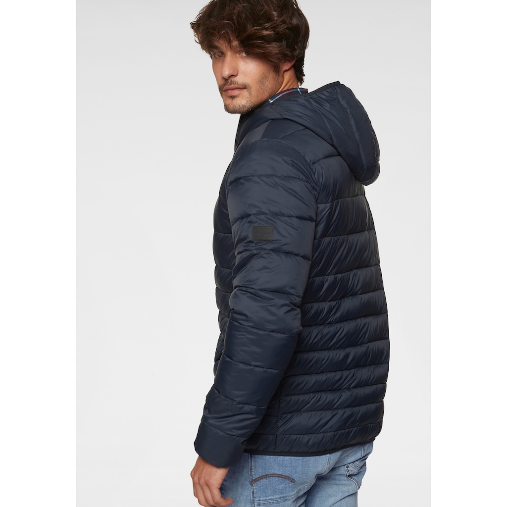 Jack & Jones Steppjacke »BOMB PUFFER HOOD«, mit Kapuze