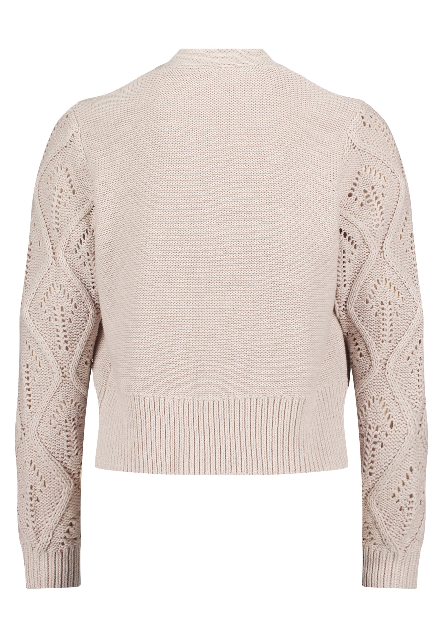 Betty&Co Strickjacke »Betty & Co Grobstrickjacke ohne Verschluss«, Rippbündchen