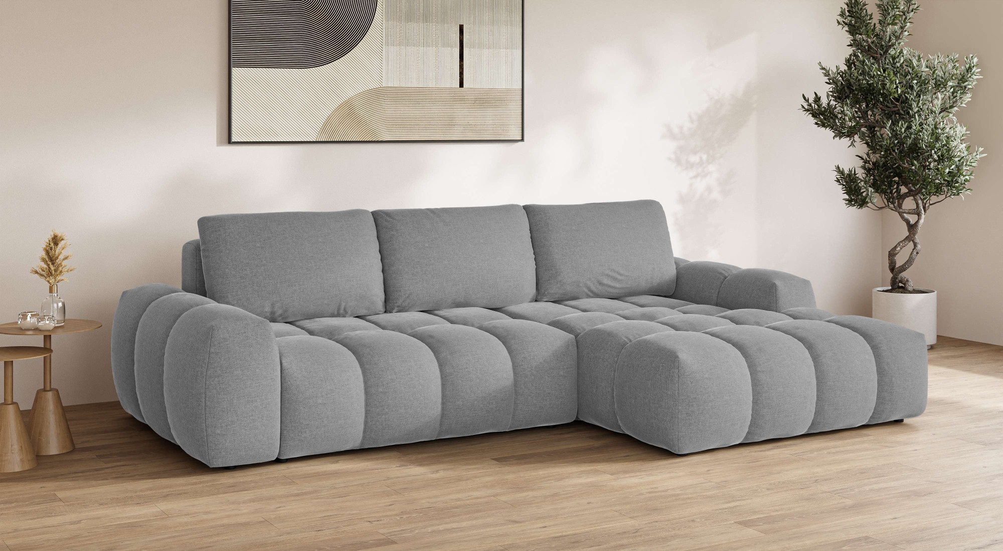 INOSIGN Ecksofa "AZITA klein optionale Schlafsofa mit Bettkasten, B/T/H: 27 günstig online kaufen