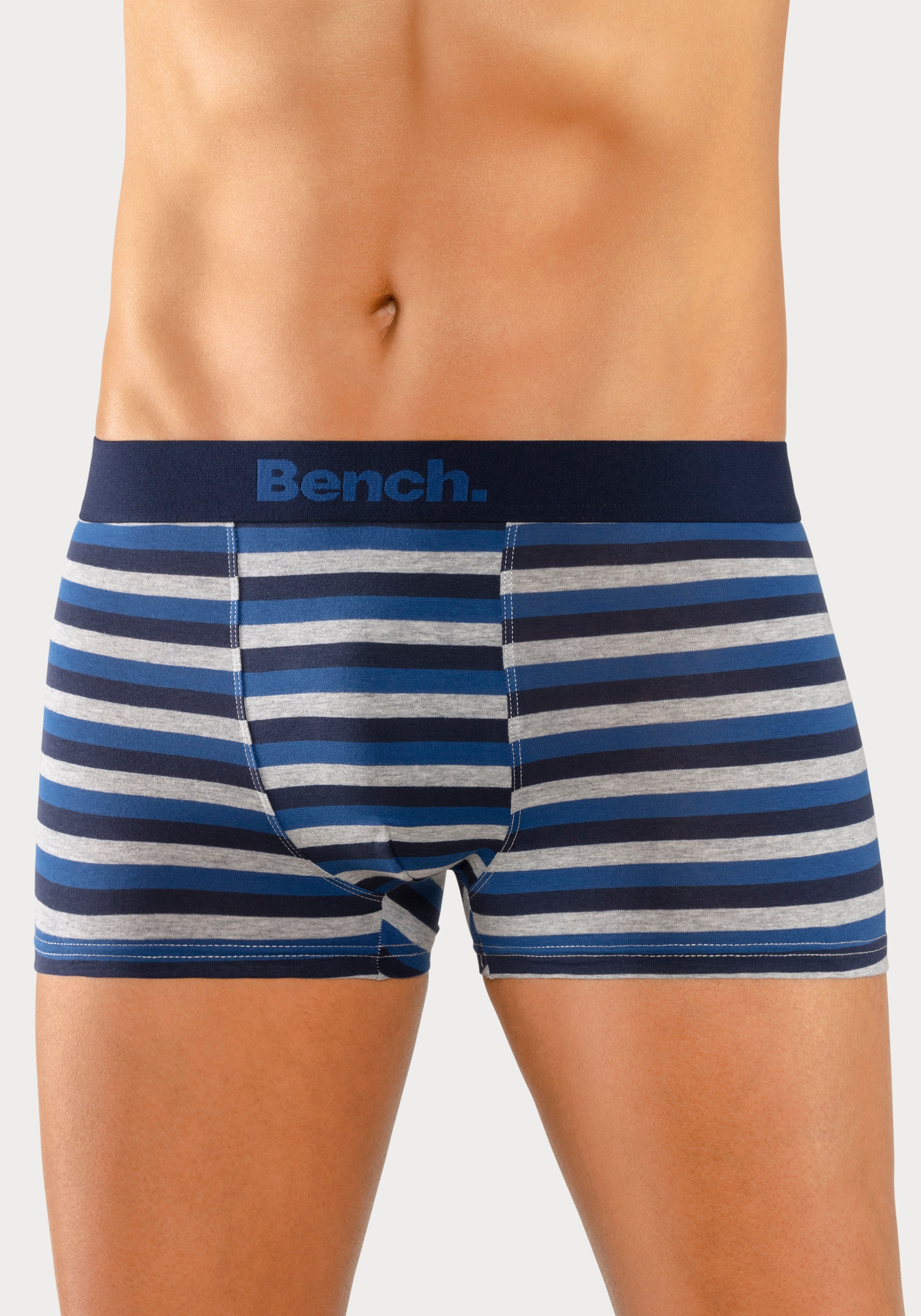 Bench. Boxer »Boxershorts für Herren«, (Packung, 4 St.), Unterhosen aus Baumwoll-Mix