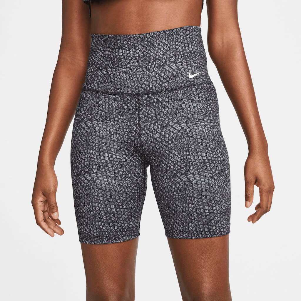 Nike Trainingstights »One Dri-FIT Women's Mid-Rise " All-Over-Print Shorts«