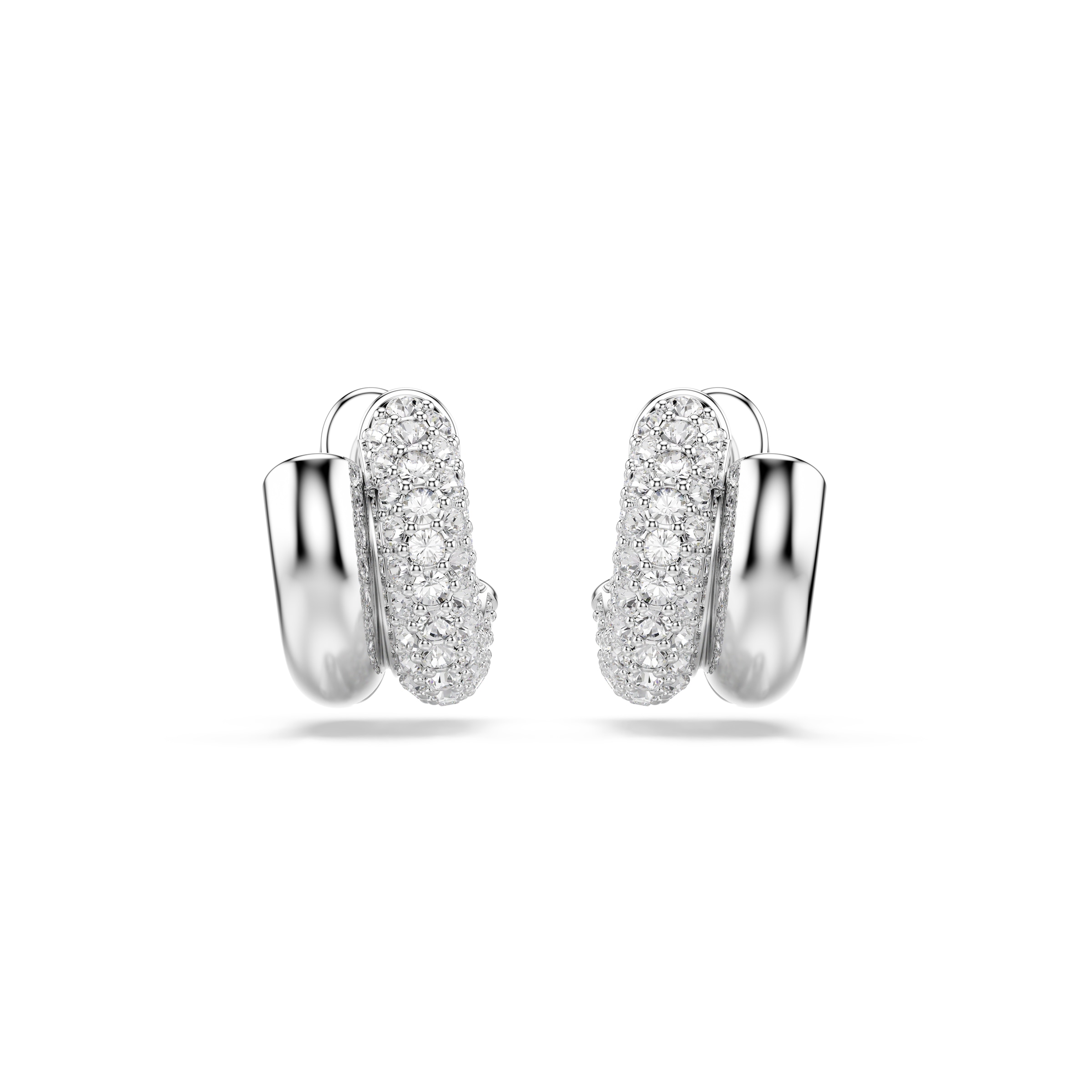 Swarovski Paar Creolen »Schmuck Geschenk Dextera Ohrringe« mit Swarovski® Kristall