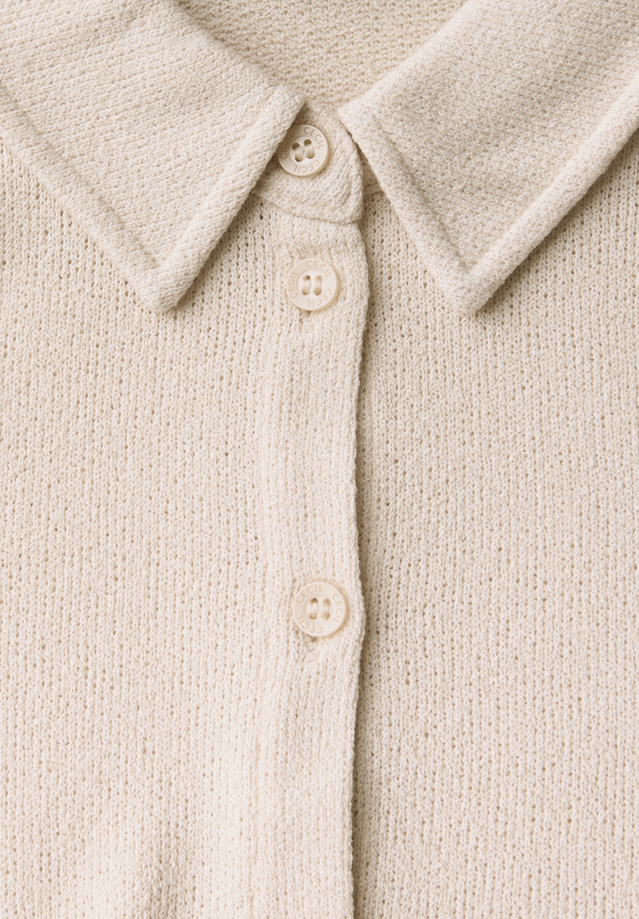 Cecil Cardigan, aus elastischem Materialmix