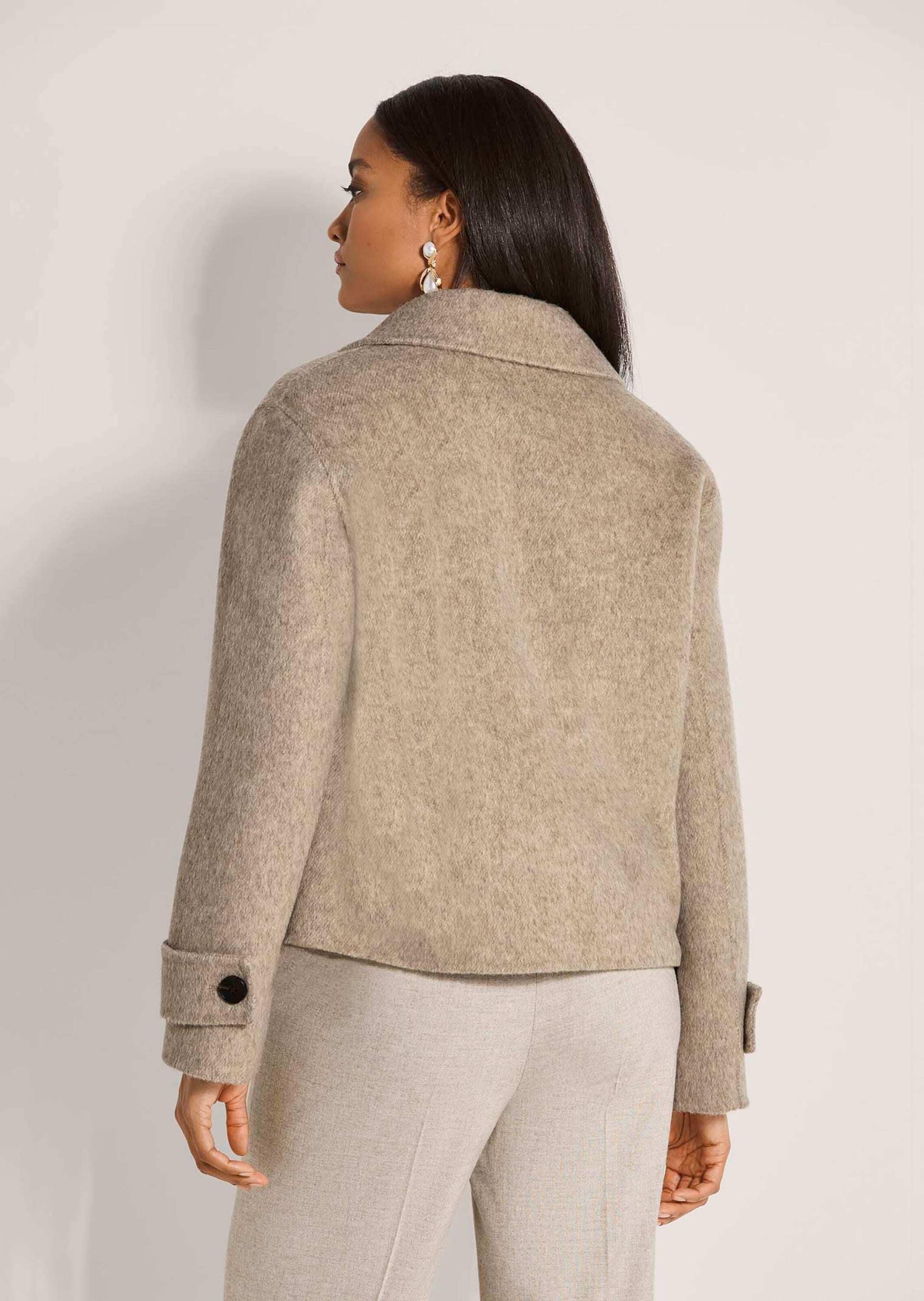 MADELEINE Kurzjacke »Jacke Caban-Jacke mit breitem Reverskragen«
