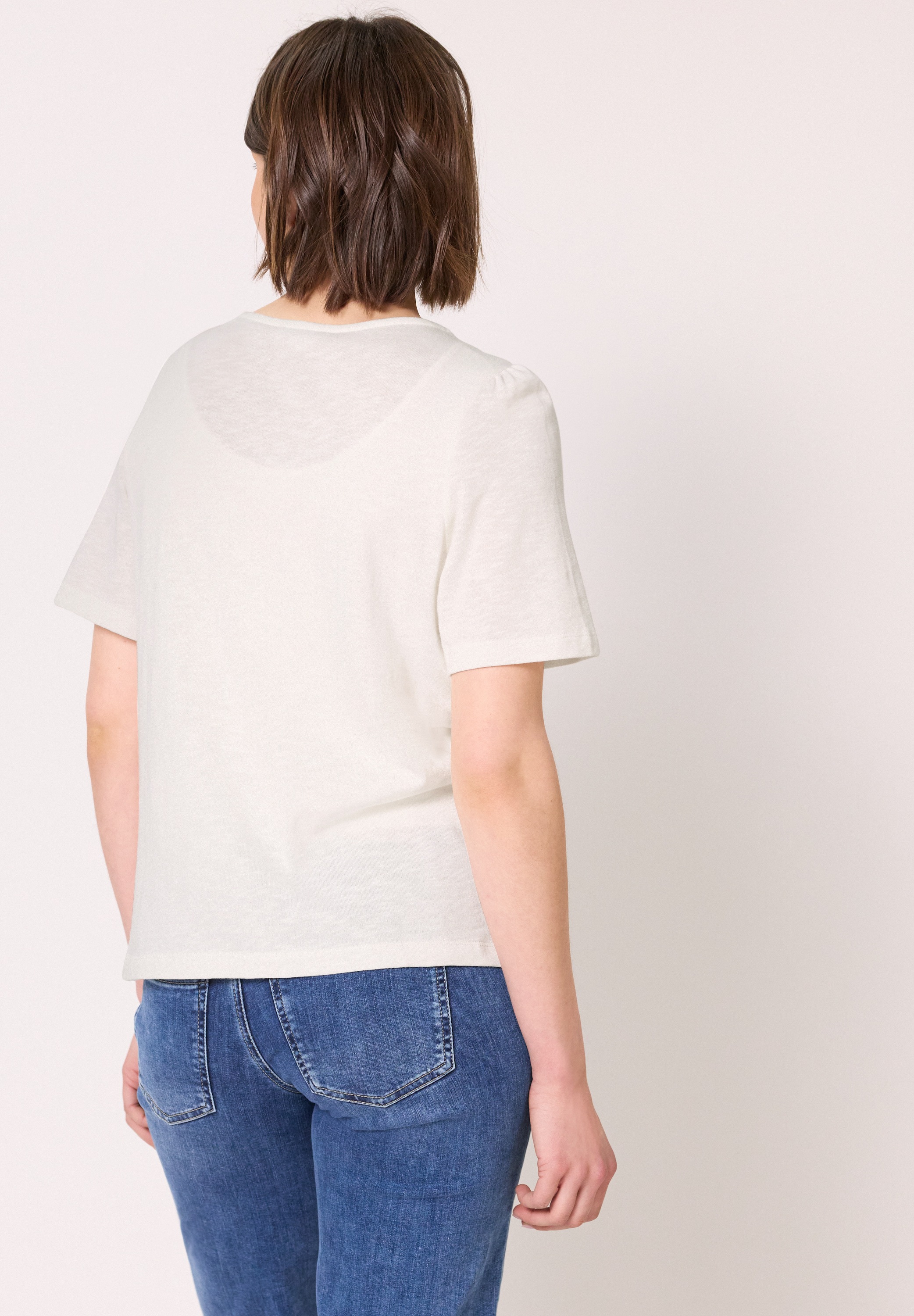 STREET ONE STUDIO V-Shirt mit V-Ausschnitt
