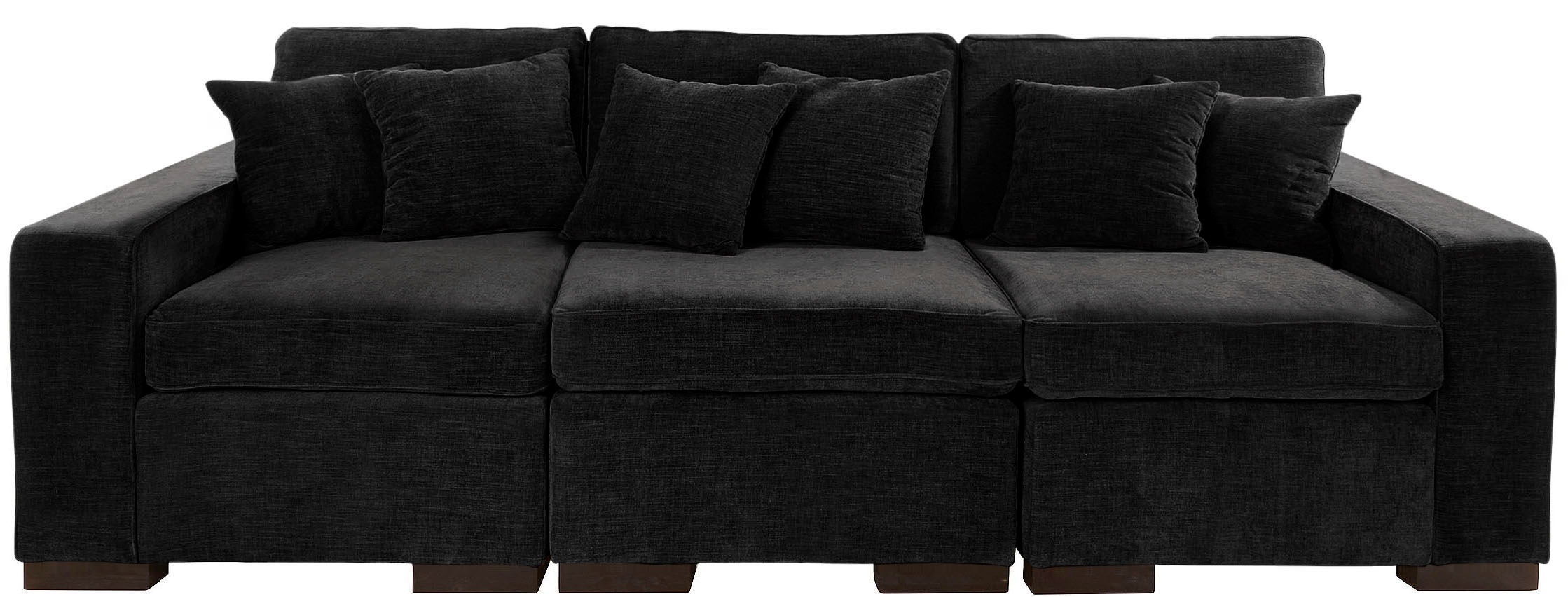 Home affaire 3-Sitzer "Skara", Lounge-Sofa mit Federkernpolsterung, in viel günstig online kaufen