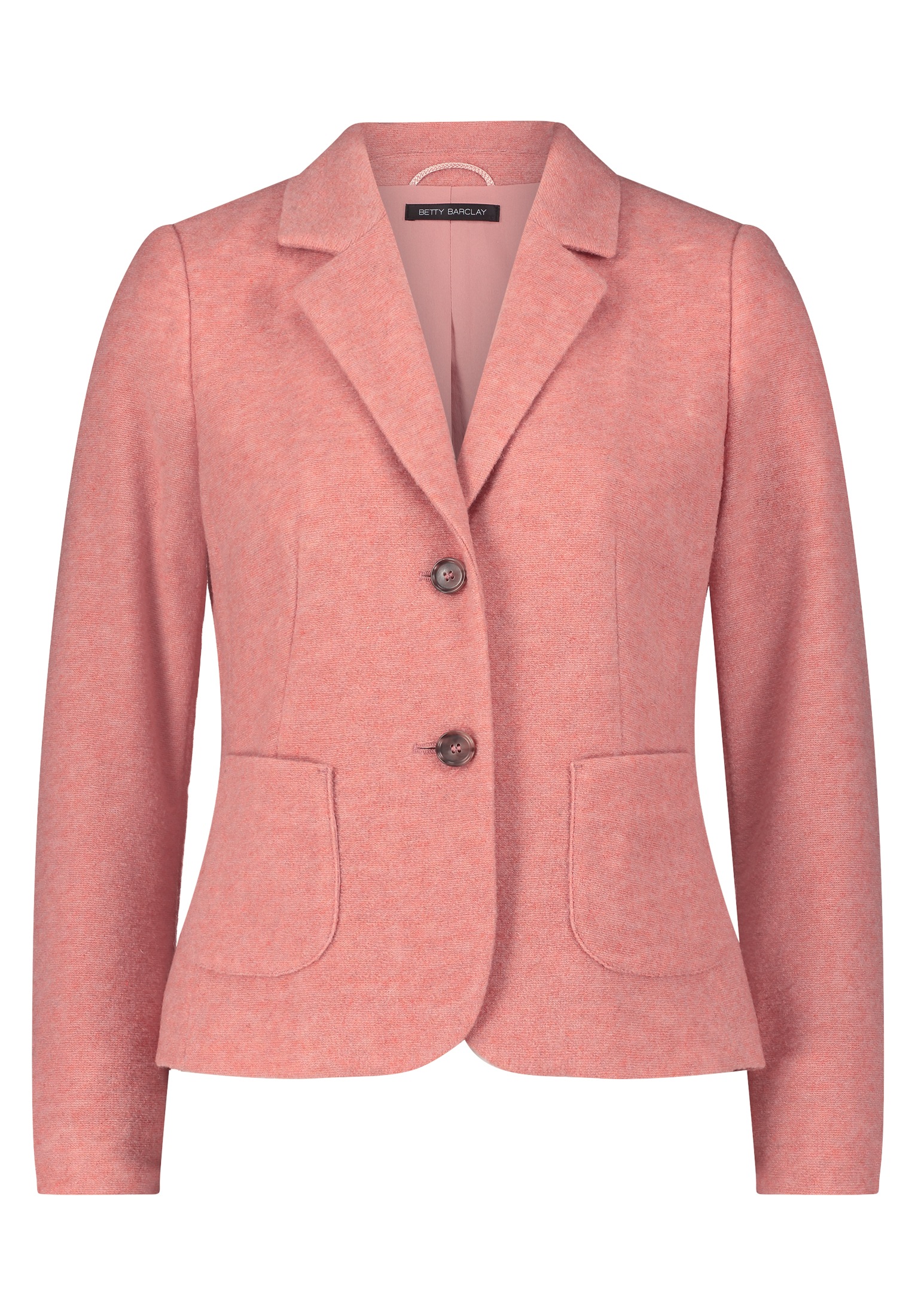 Betty Barclay Kurzblazer »Betty Barclay Wollblazer mit aufgesetzten Taschen«, Material