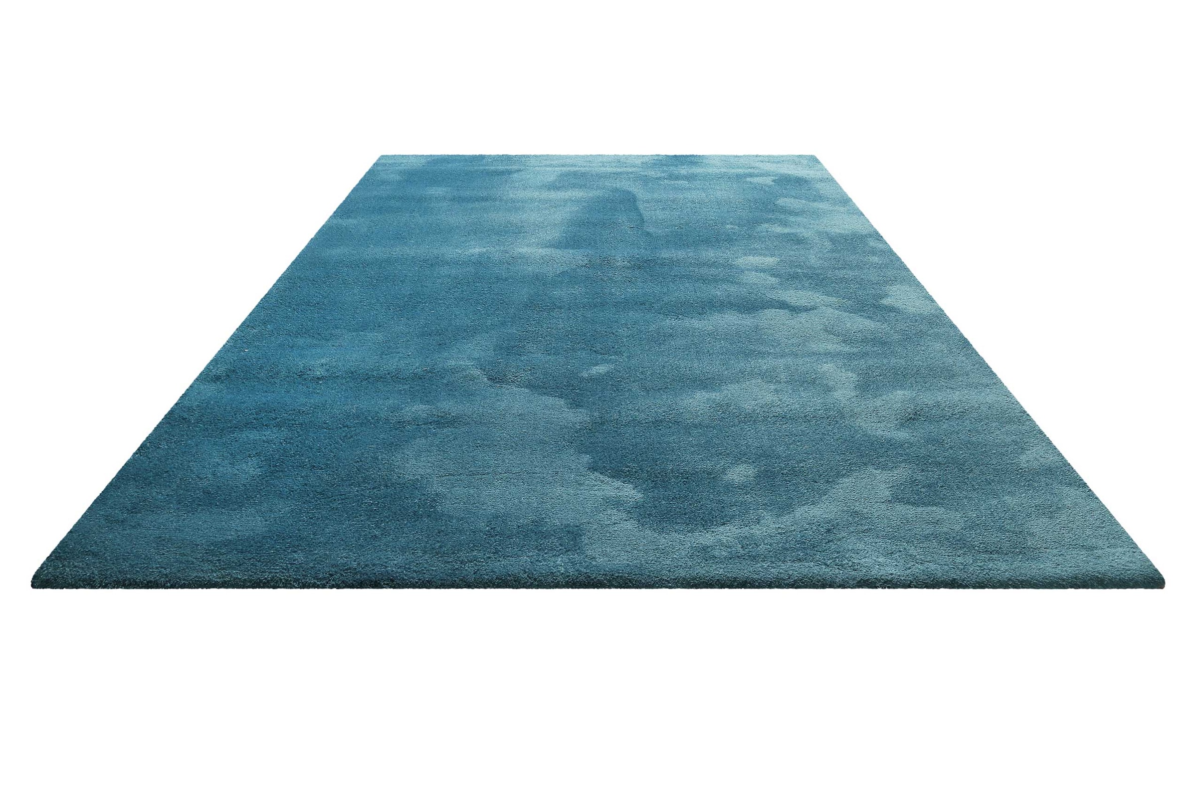 Homie Living Teppich »Sienna« quadratisch 20 mm Höhe Hochflor, Microfaser, uni, weich & kuschelig, Wohnzimmer, Schlafzimmer