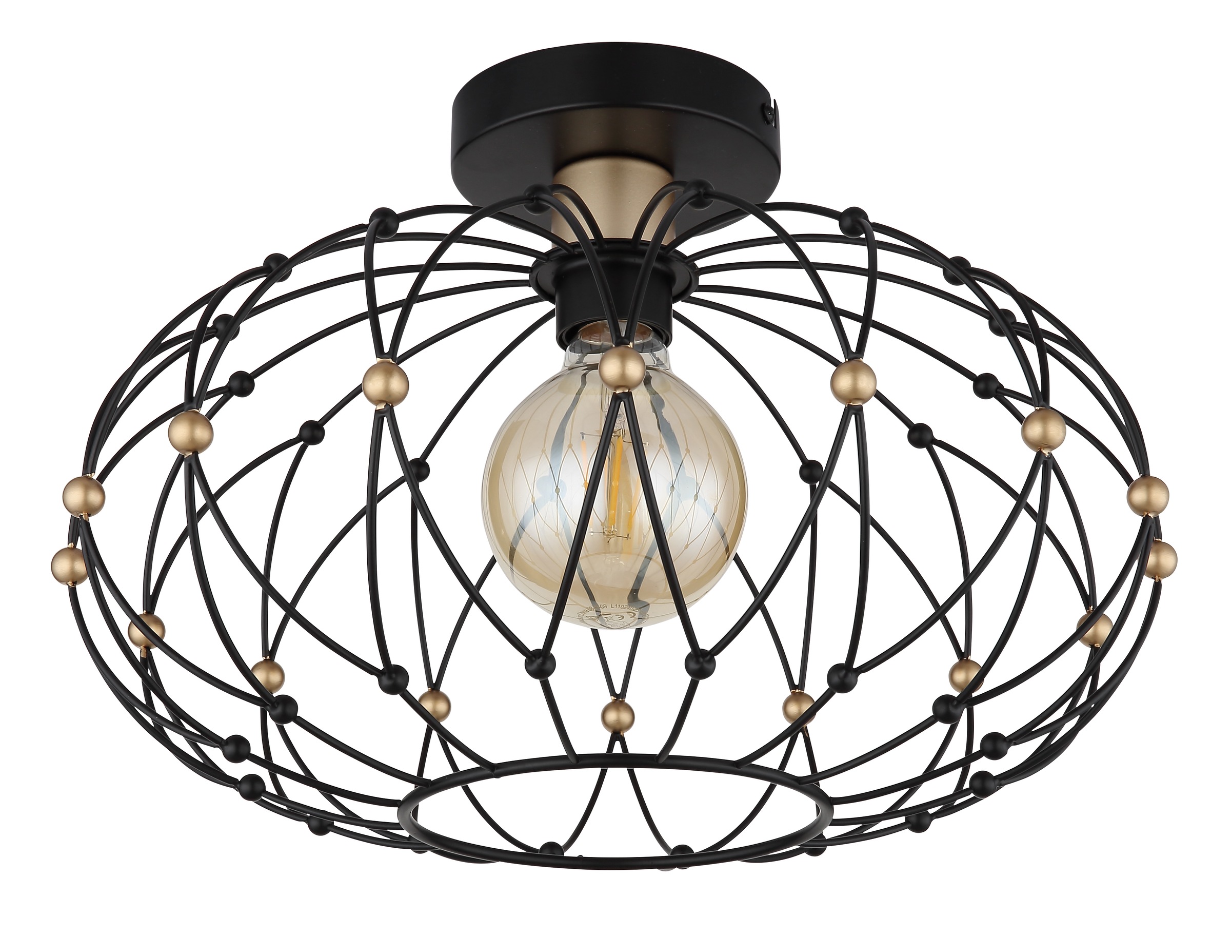 GLOBO LIGHTING Deckenleuchte »GREYS« E27 1 Stk. Deckenlampe Wohnzimmer-Leuchte Schlafzimmer-Leuchte Flur Küche