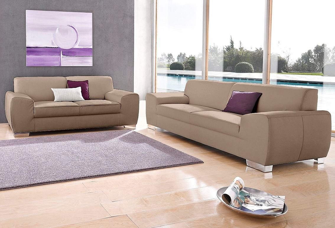 DOMO collection Polstergarnitur "Ricardo kubisch, modern und elegant, beque günstig online kaufen