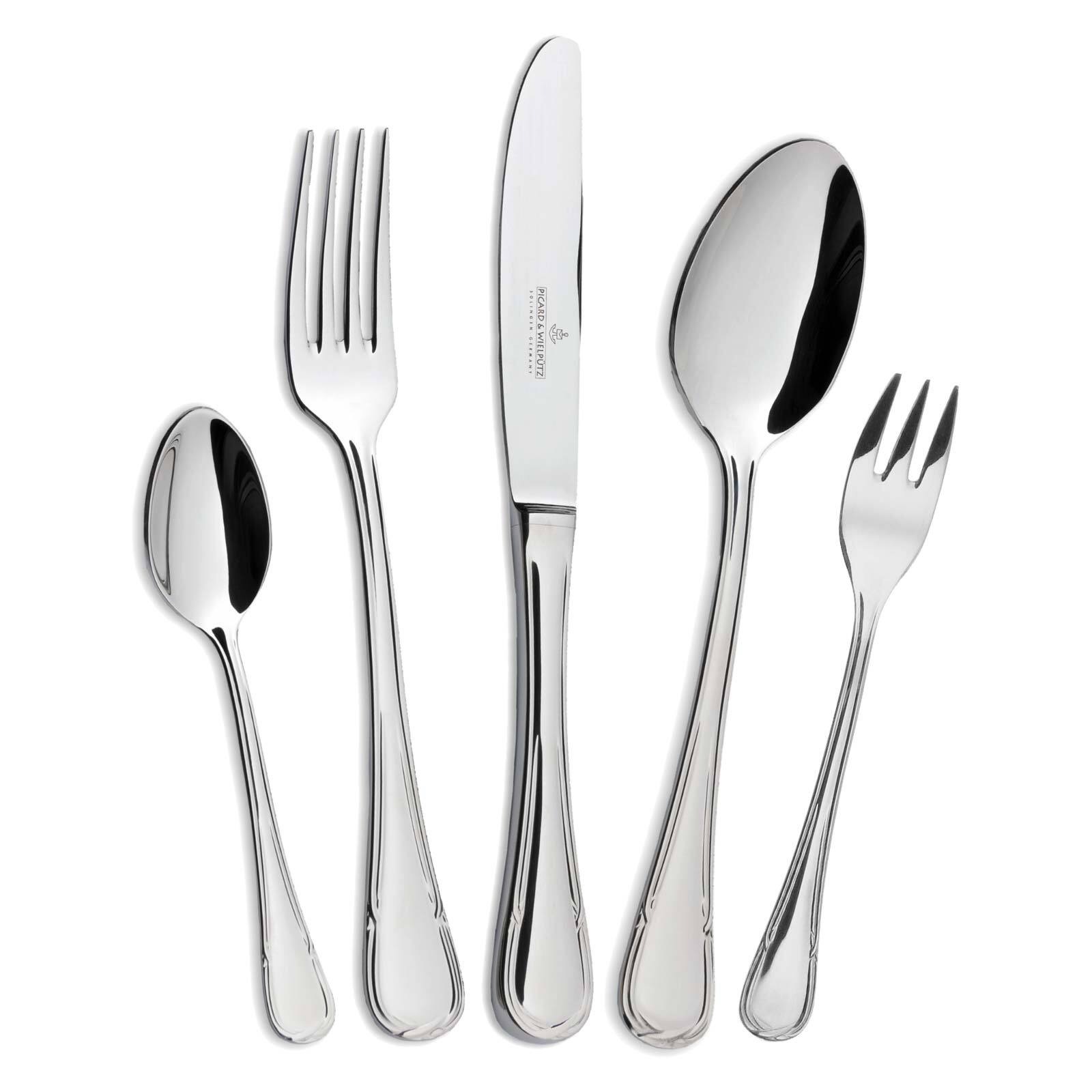 Picard & Wielpütz Solingen Besteck-Set "Tafelbesteck Ligato 30er Set silber günstig online kaufen