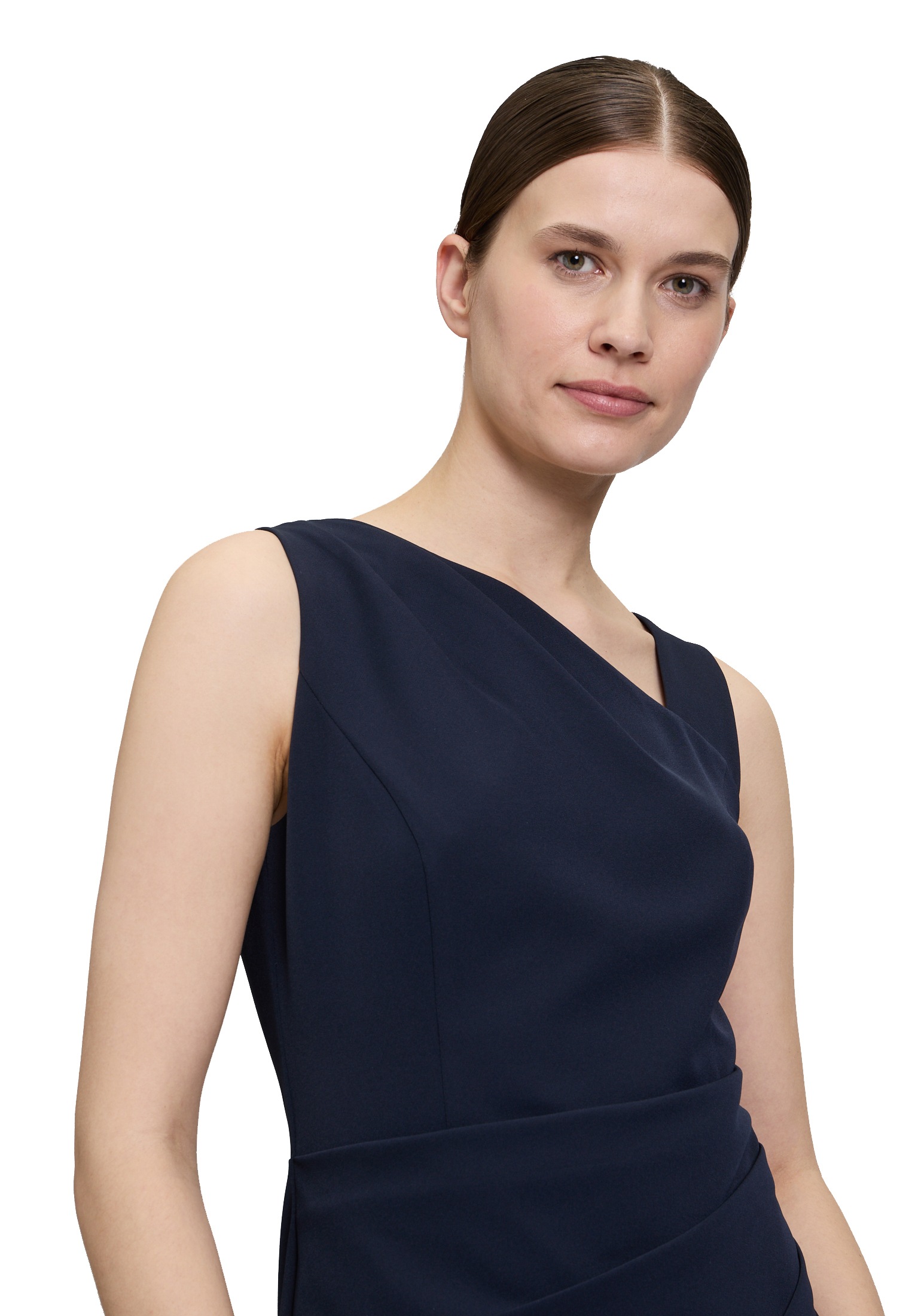 Vera Mont Cocktailkleid »Vera Mont Cocktailkleid ohne Arm«, Falten