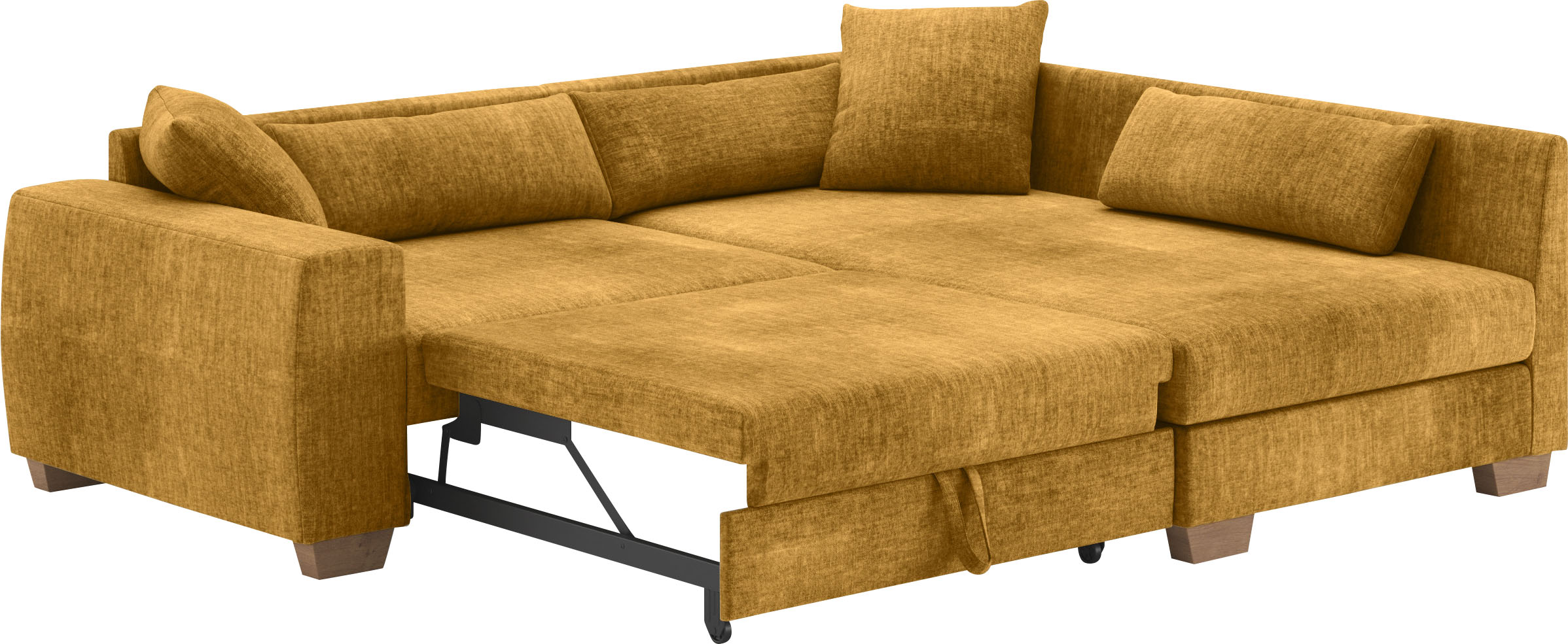 Thumbnail - Mr. Couch Ecksofa "Helena L-Form", Mit Federkern, wahlweise mit Bettfunktion und Taschenfederkern