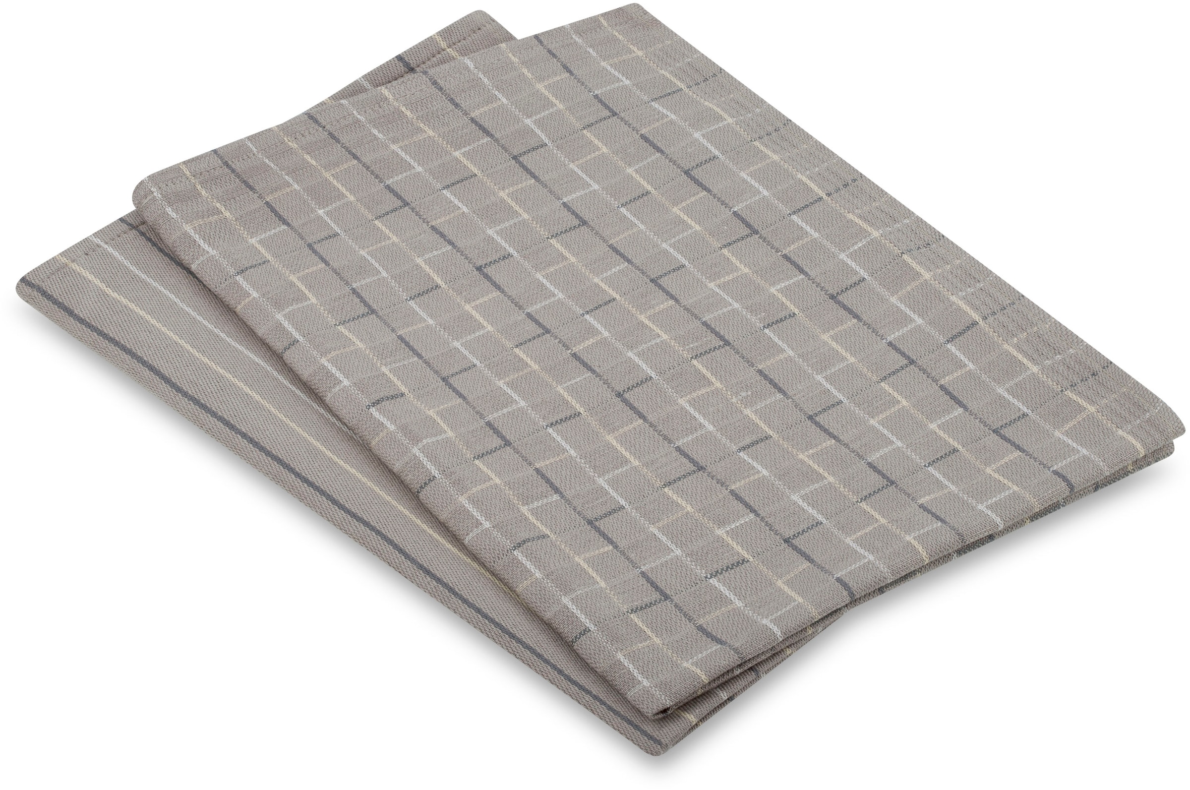 ROSS Geschirrtuch »Geschirrtücher 2er-Set 987 2x HL + Banderole« Zwirn- Halbleinen