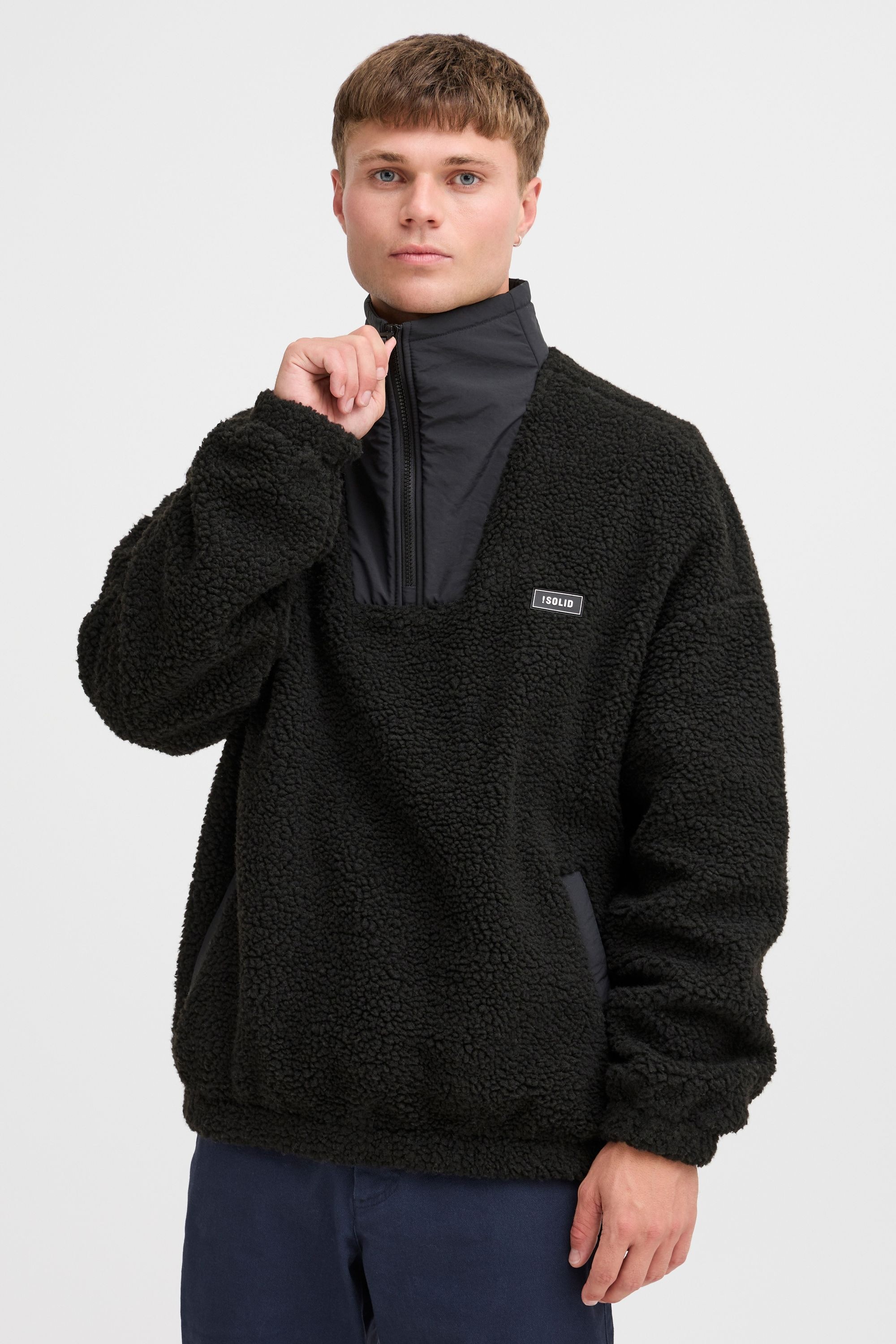 !Solid Fellimitatjacke »Fellimitatjacke SDMARKMANN«