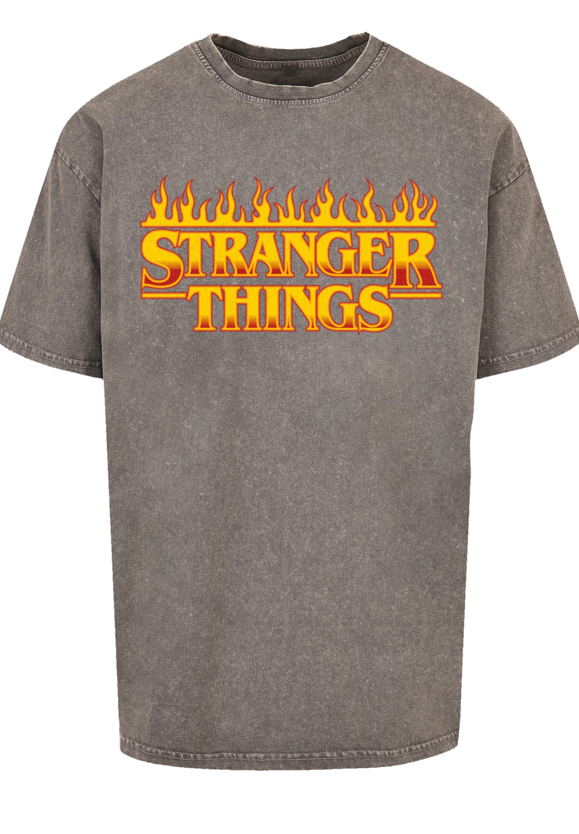 F4NT4STIC T-Shirt »Stranger Things Fire Logo Women Netflix TV Series«, Premium Qualität
