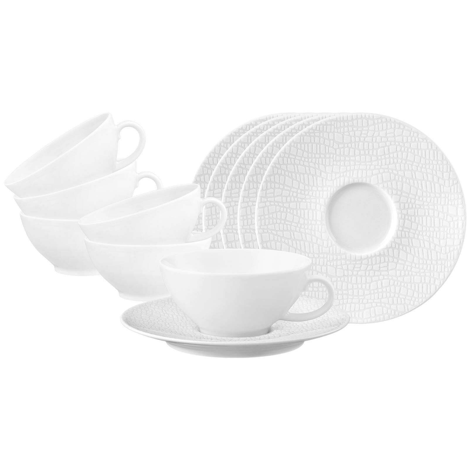 Seltmann Weiden Tasse "Teetassen mit Untertassen Life Fashion 140 ml 6er Se günstig online kaufen
