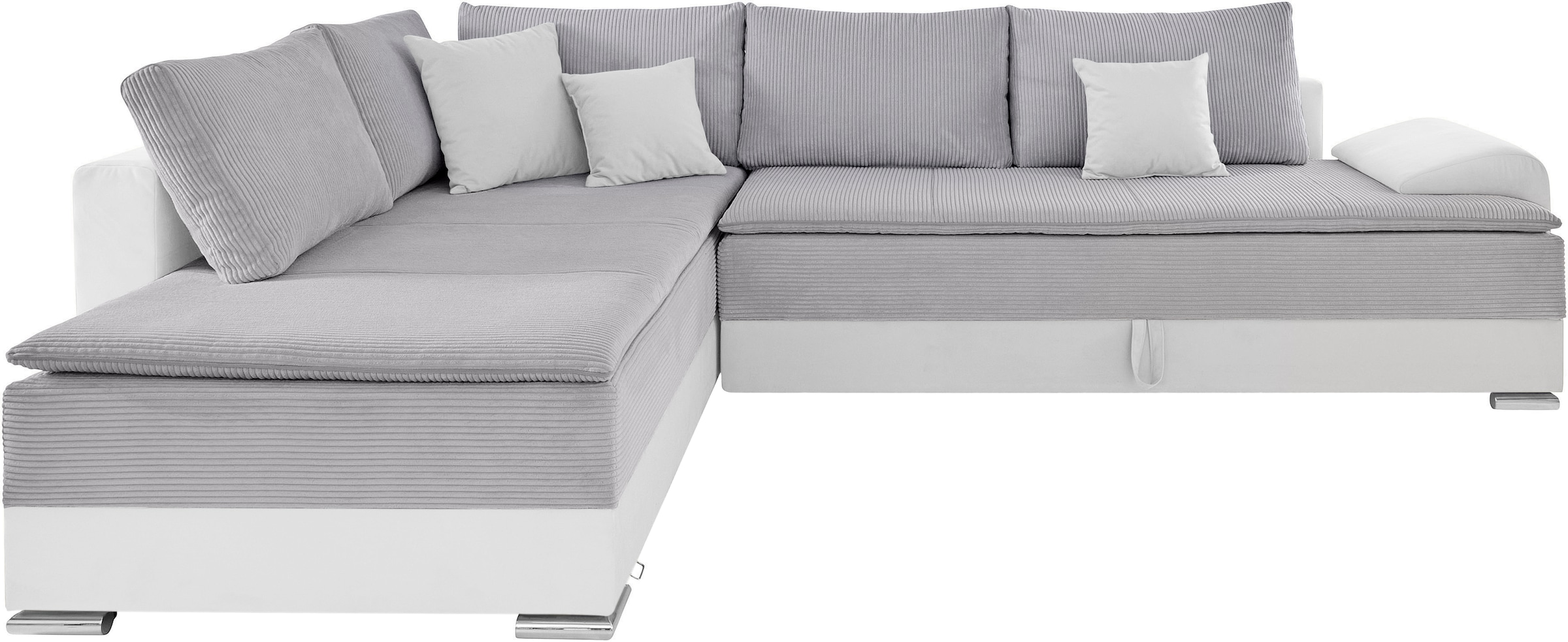 INOSIGN Ecksofa "Boxspringbett Night & Day L-Form mit Dauer-Schlaffunktion günstig online kaufen