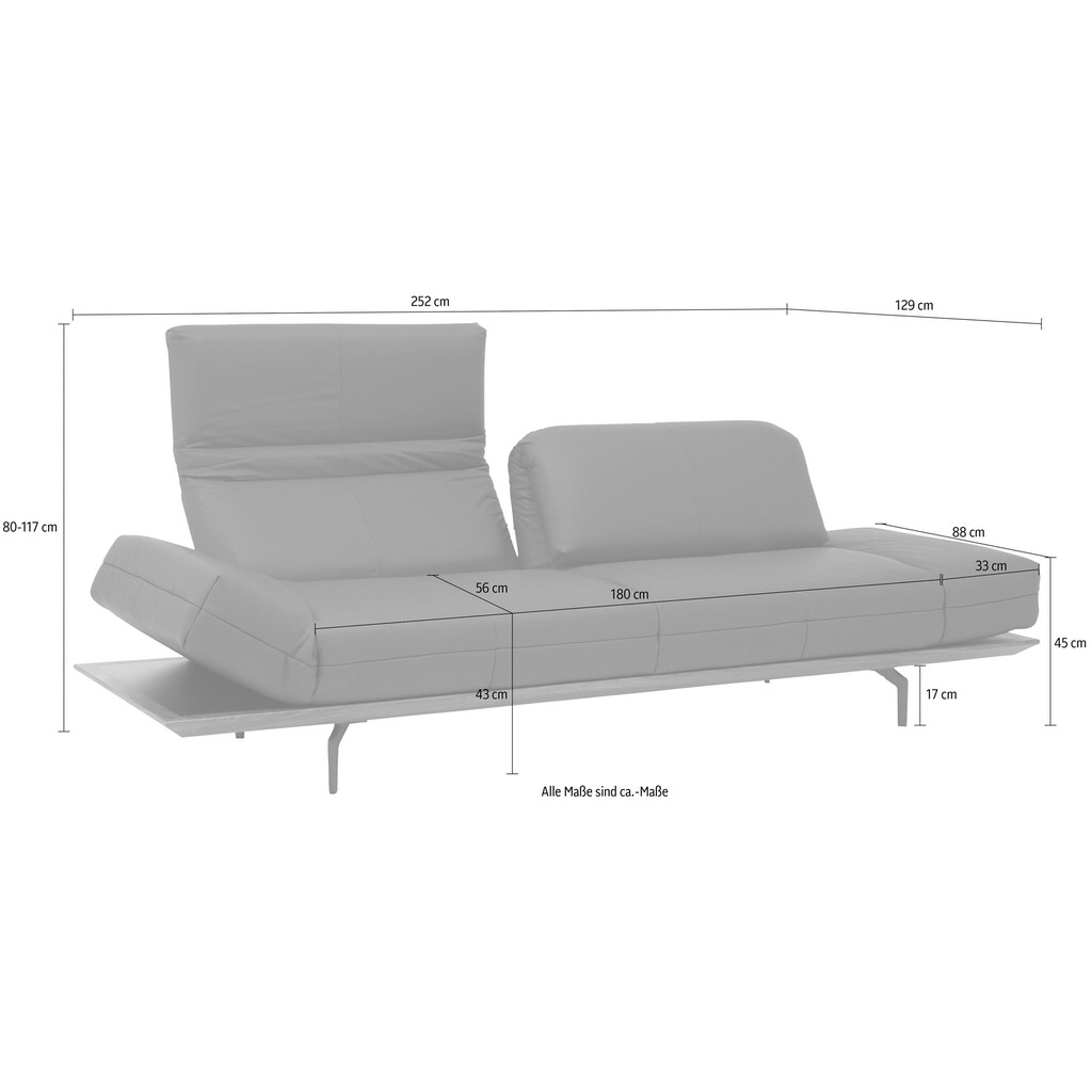 hülsta sofa 4-Sitzer »hs.420«