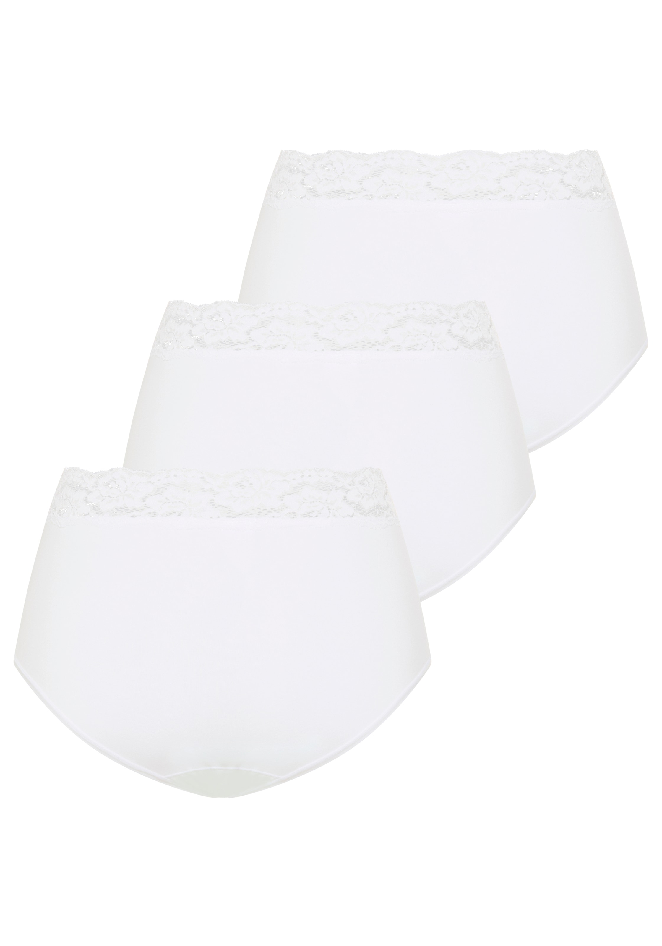 YSABEL MORA Shapingslip 3er Pack, Baumwollmix, elastisch, leichter Shape-Ef günstig online kaufen