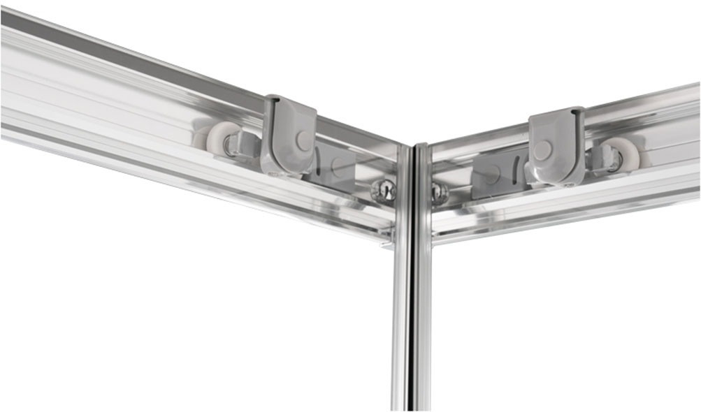 Thumbnail - welltime Eckdusche "New Summer" Milchglas