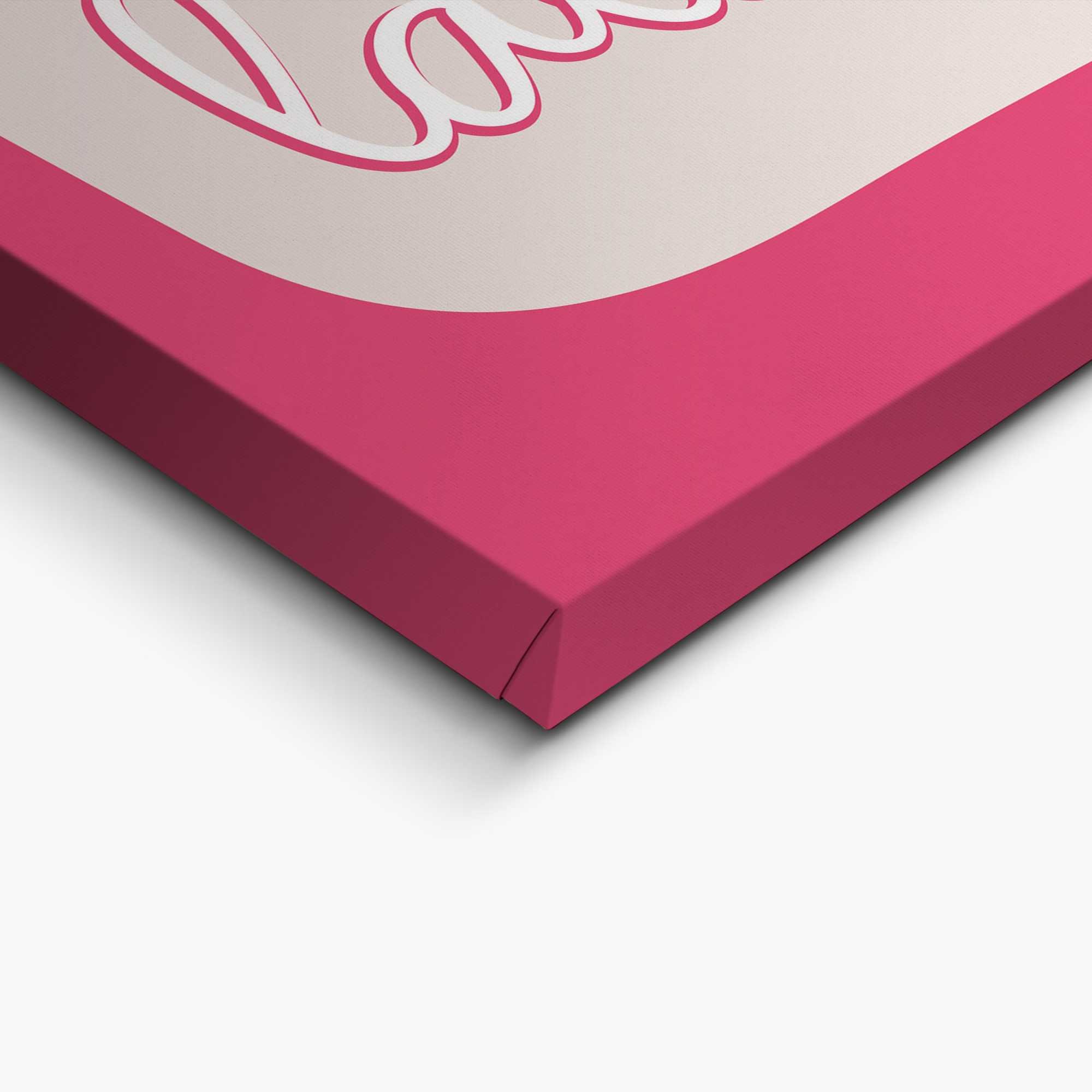 Reinders! Leinwandbild »Oh La La Tiger«, Teenager Zimmer - Blau - Leinwand - Sprüche - 20x30 cm