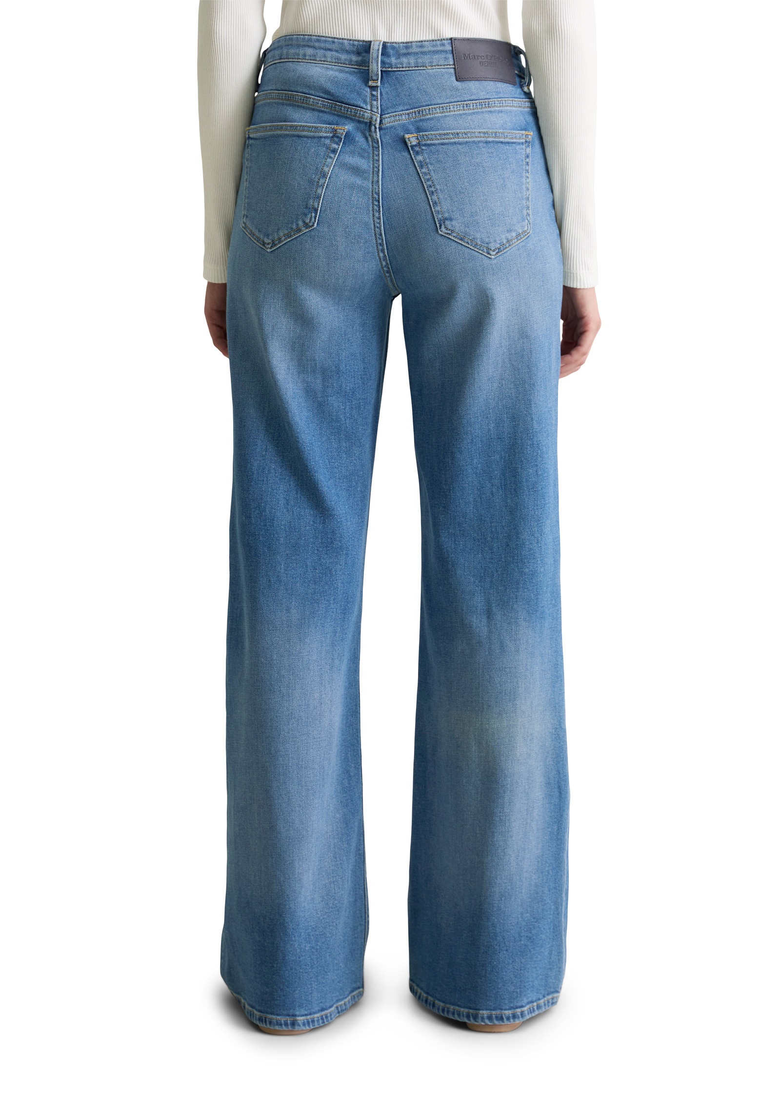 Marc O'Polo DENIM Schlagjeans »aus Organic Cotton-Stretch«