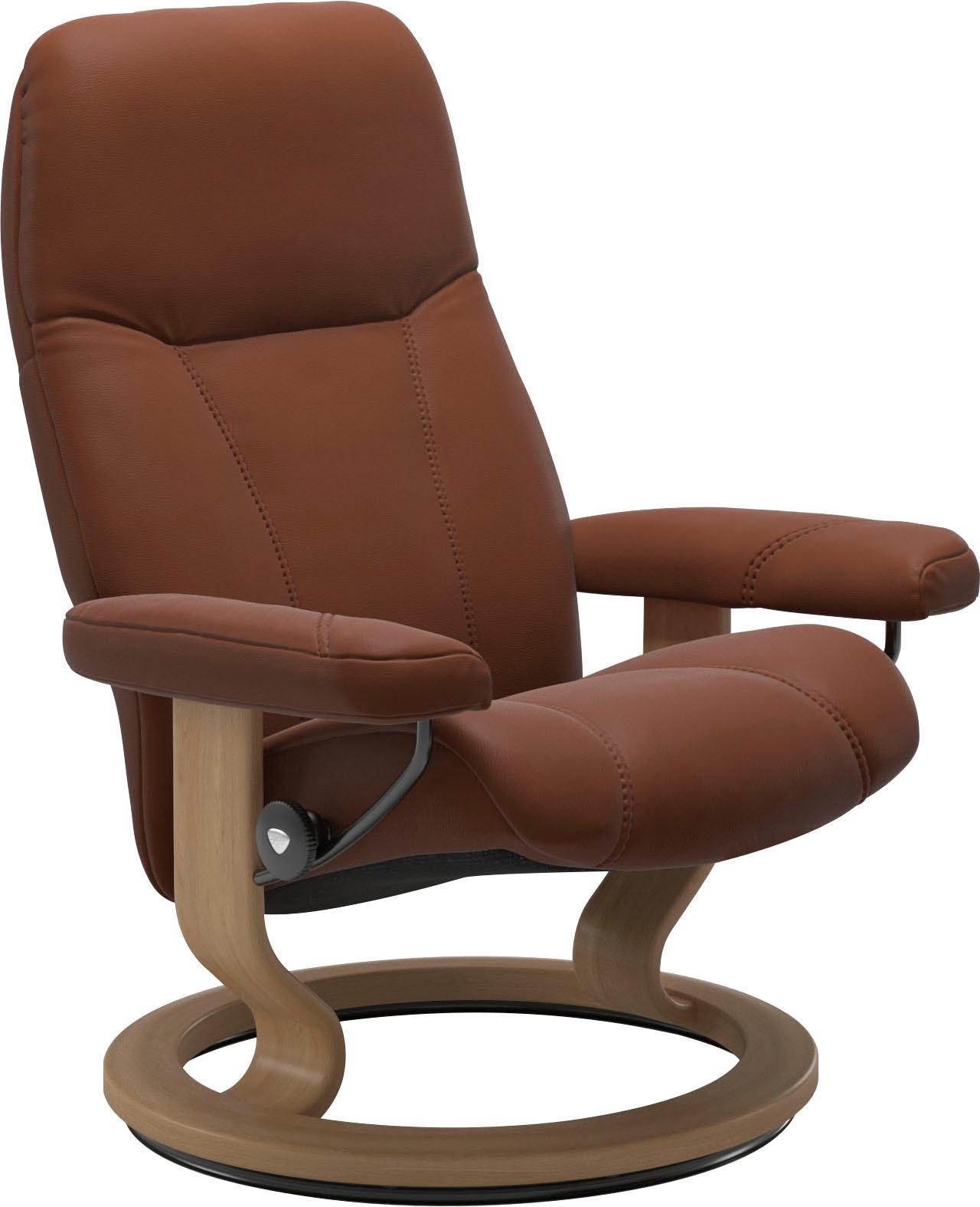 Stressless® Relaxsessel »Consul«, mit Classic Base, Größe S, Gestell Eiche