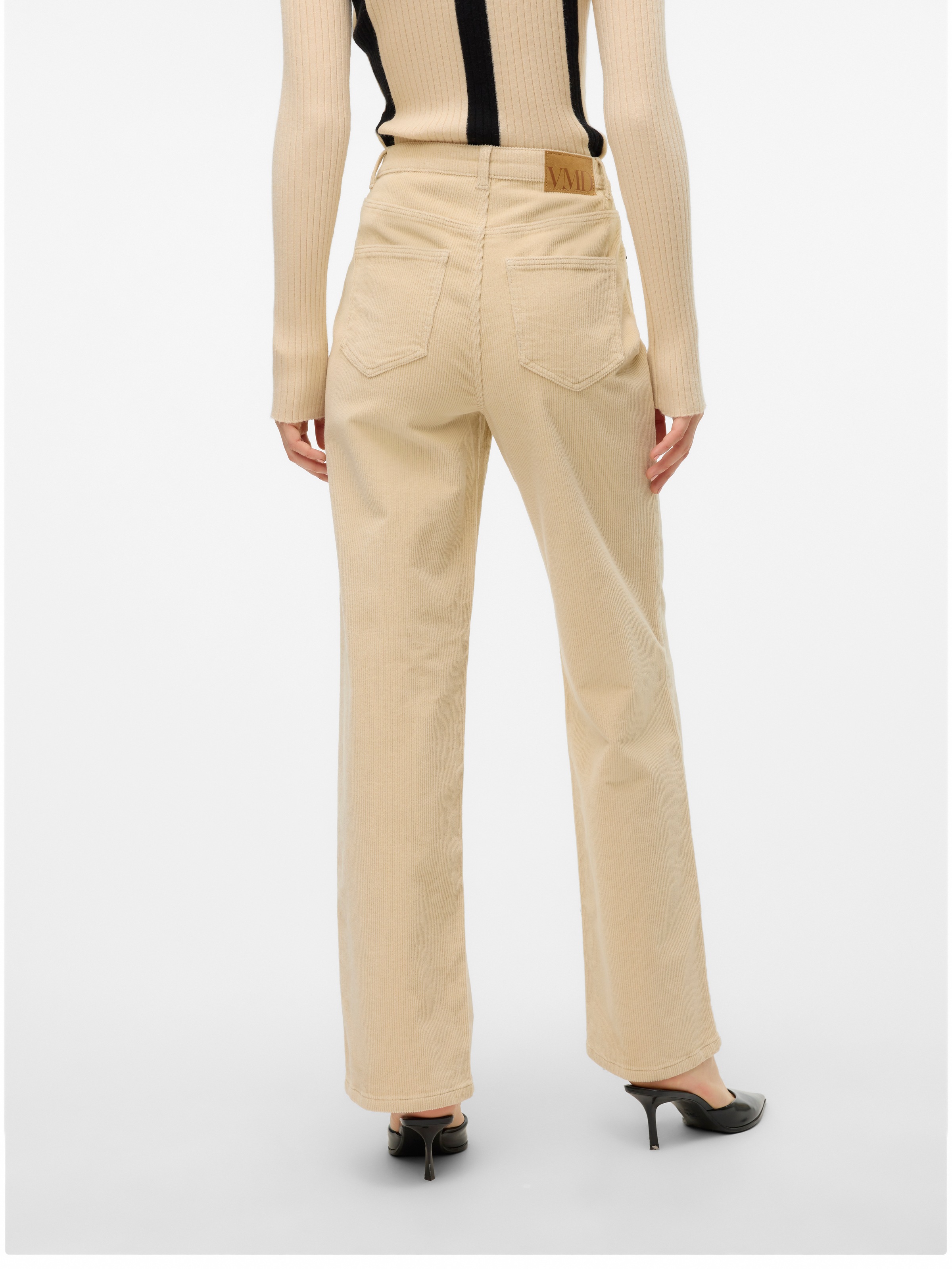 Thumbnail - Vero Moda Cordhose "VMTESSA HR WIDE CORDUROY PANTS GA NOOS"