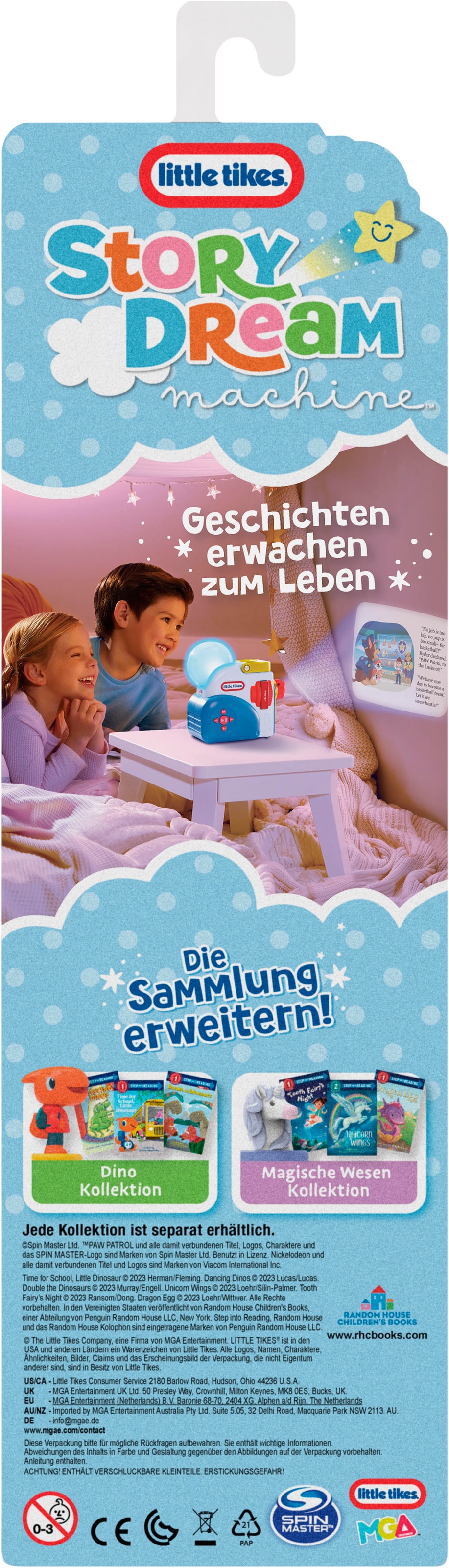 Little Tikes® Hörspielkassette »Story Dream Machine, Paw Patrol, Helden Kollektion«, passend für Story Dream Machine