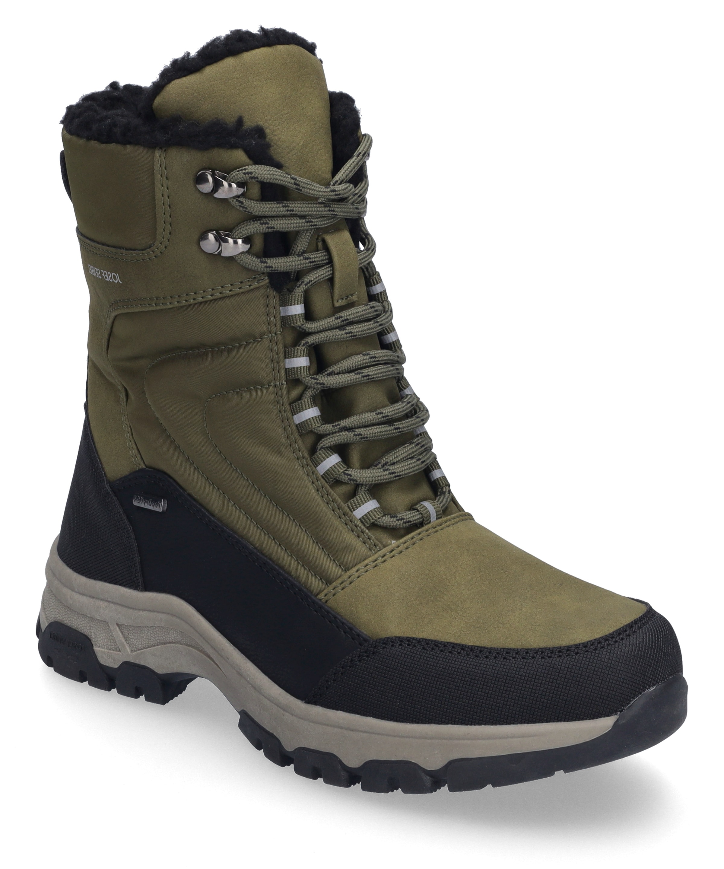 Josef Seibel Stiefel »Davos 52, schwarz-oliv«