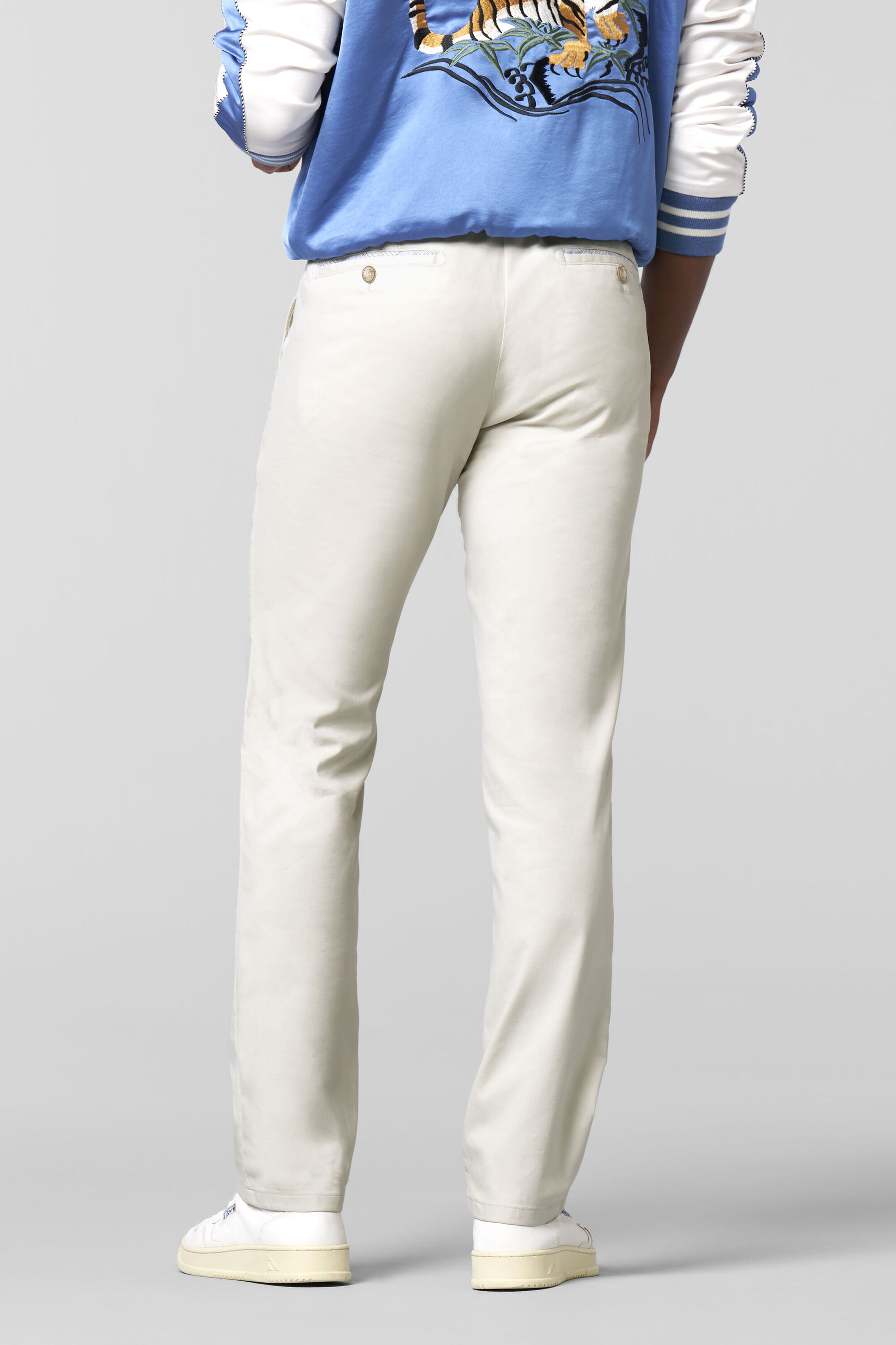 MEYER Chinos »ROMA Art.1-5070«, mit buntgewebtem Innenfutter