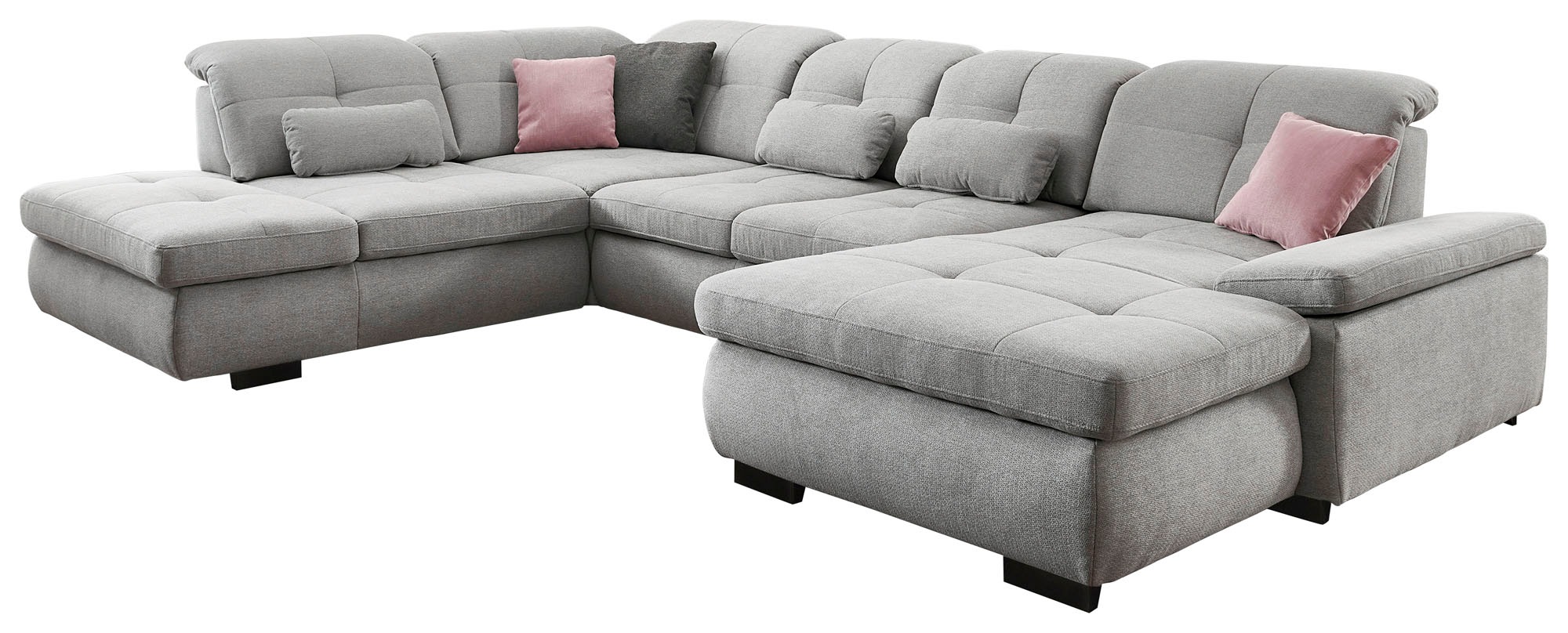 Die PlanBar Ecksofa »MP-IN16012 L-Form, mit Kaltschaum-Polsterung«, inkl. Sitztiefenverstellung wahlweise mit weiteren Funktionen