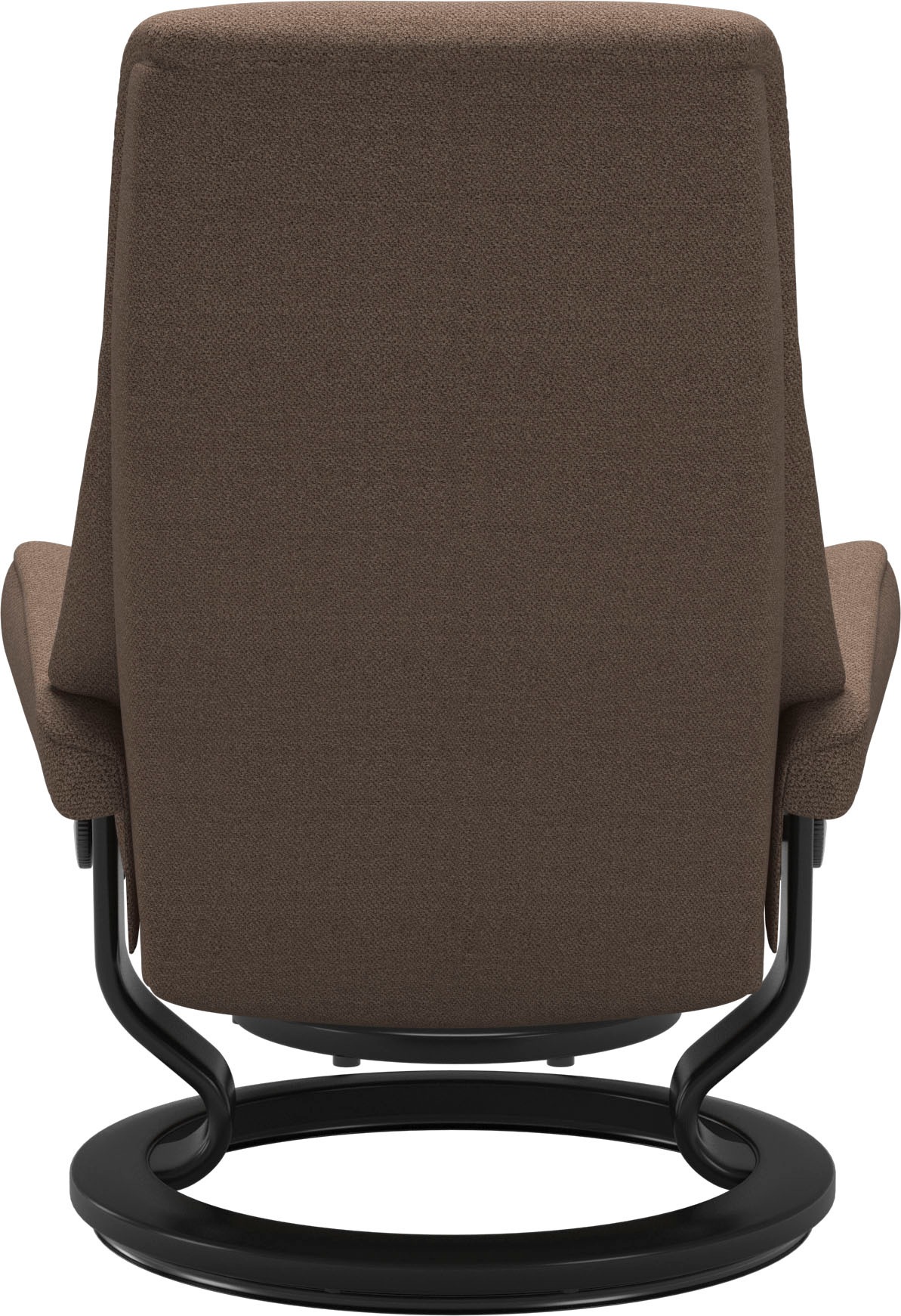 Stressless® Relaxsessel »View«, (Set, Relaxsessel mit Hocker), mit Classic Base, Größe S,Gestell Schwarz