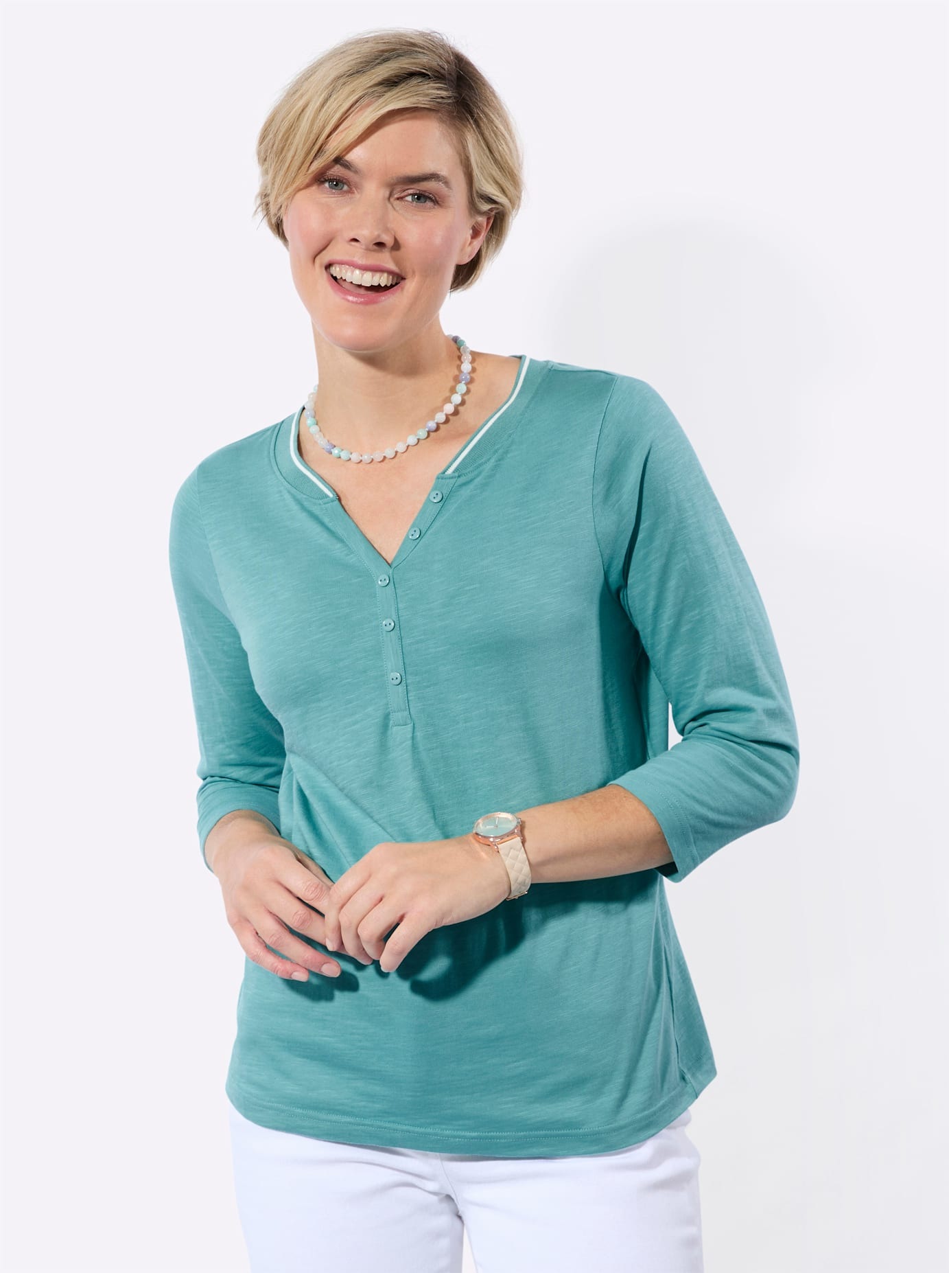 3/4-Arm-Shirt "Shirt", 1 tlg. günstig online kaufen