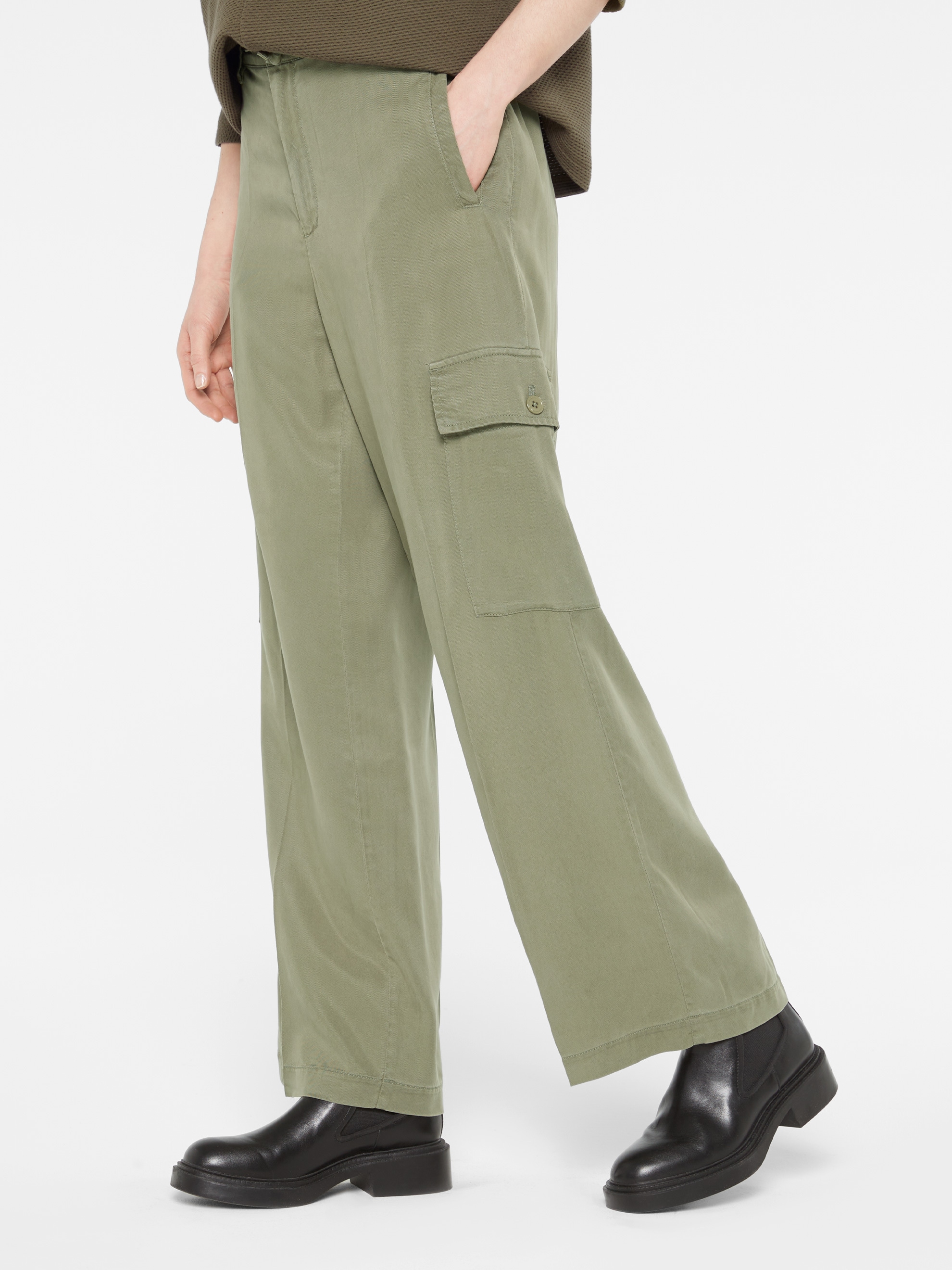 SENSES.THE LABEL Cargohose  mit weitem Bein